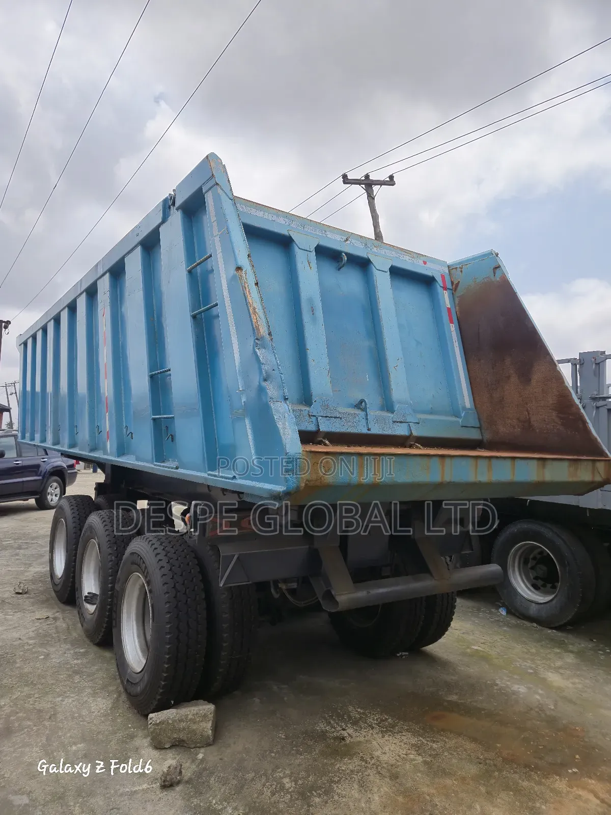 Trailer Tipping Bucket 3 Axle