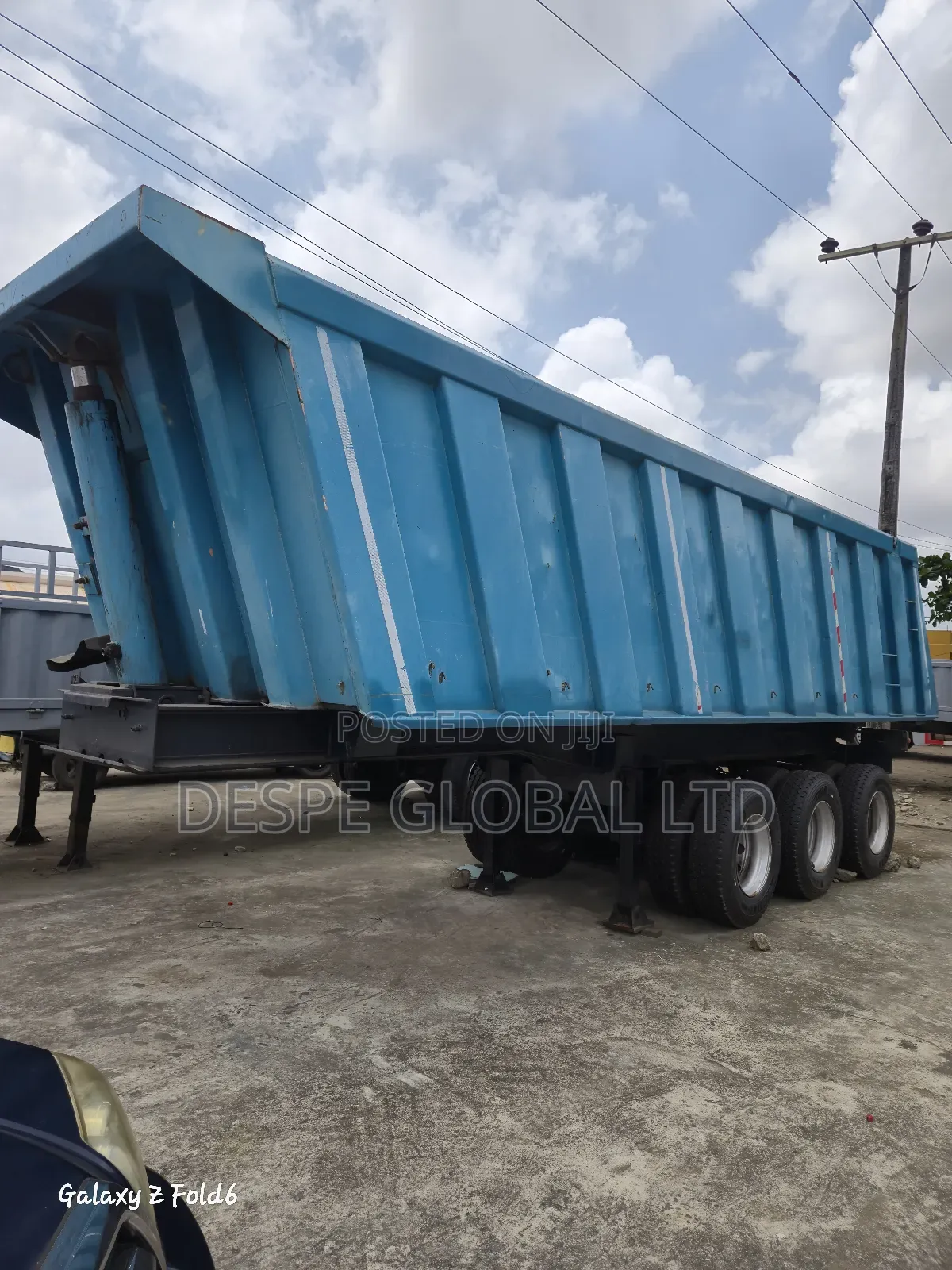 Trailer Tipping Bucket 3 Axle