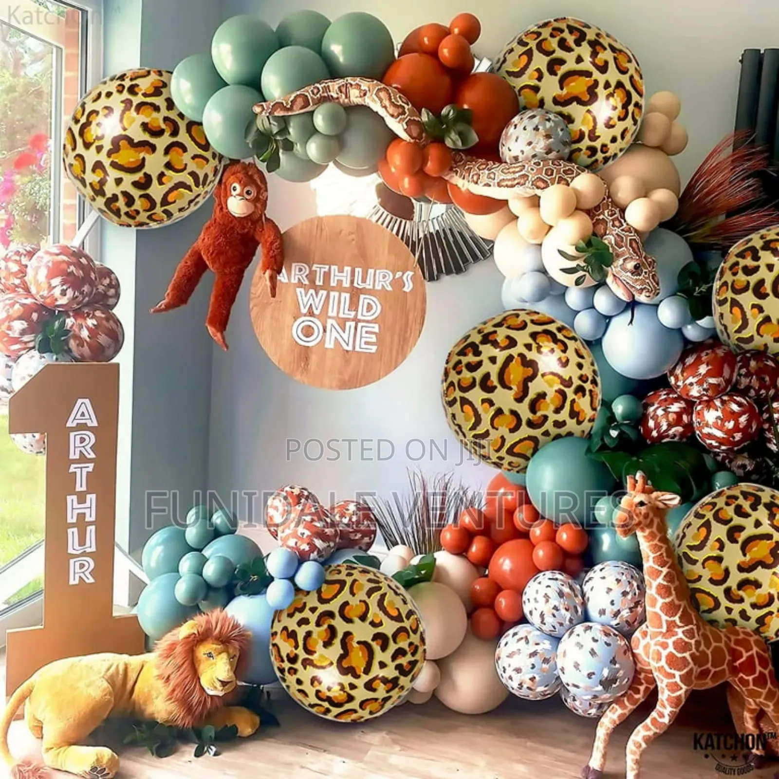 6pcs Pattern Orbz Balloon