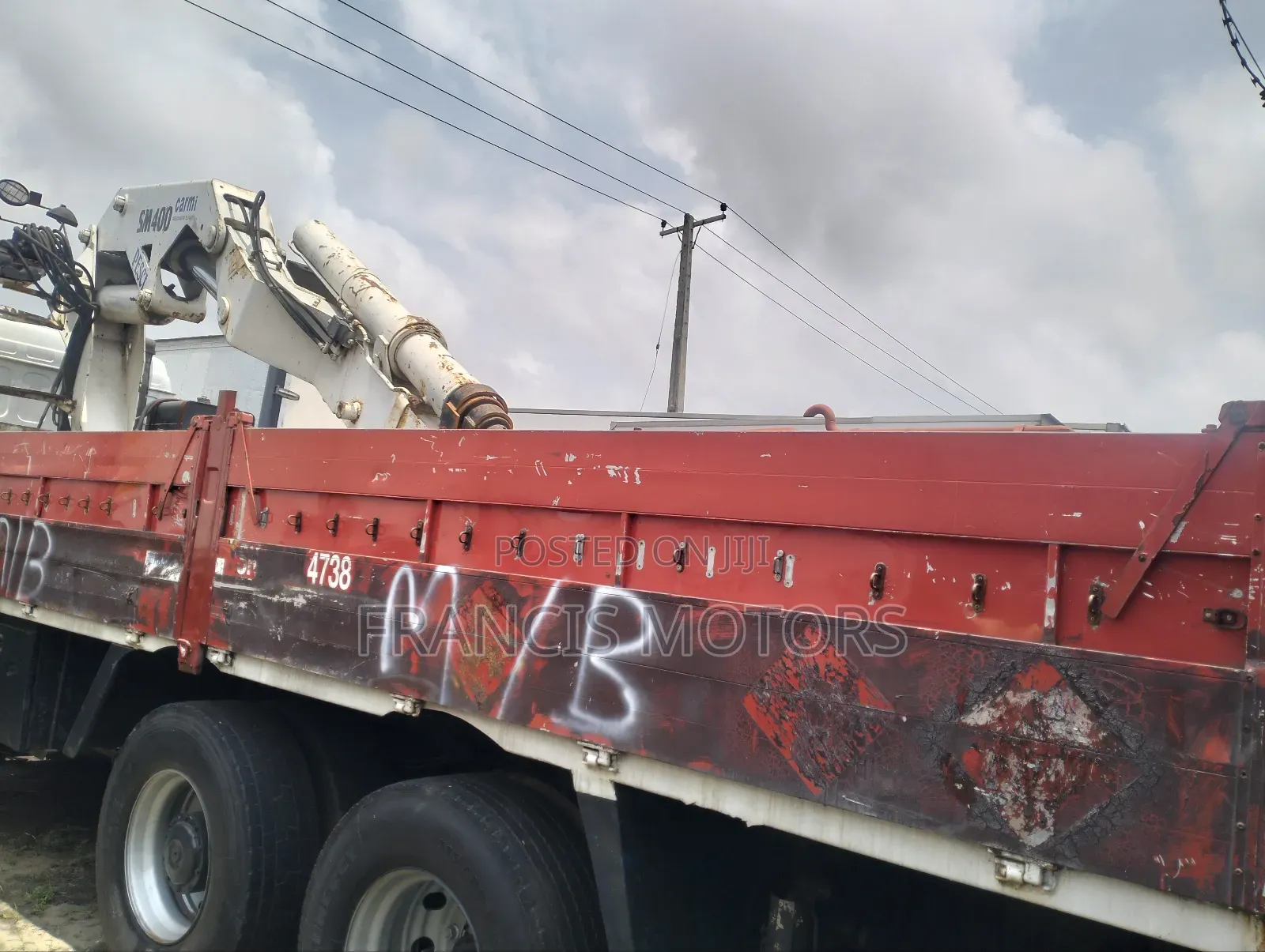 Heavy Duty Hiab Truck 20 Tons