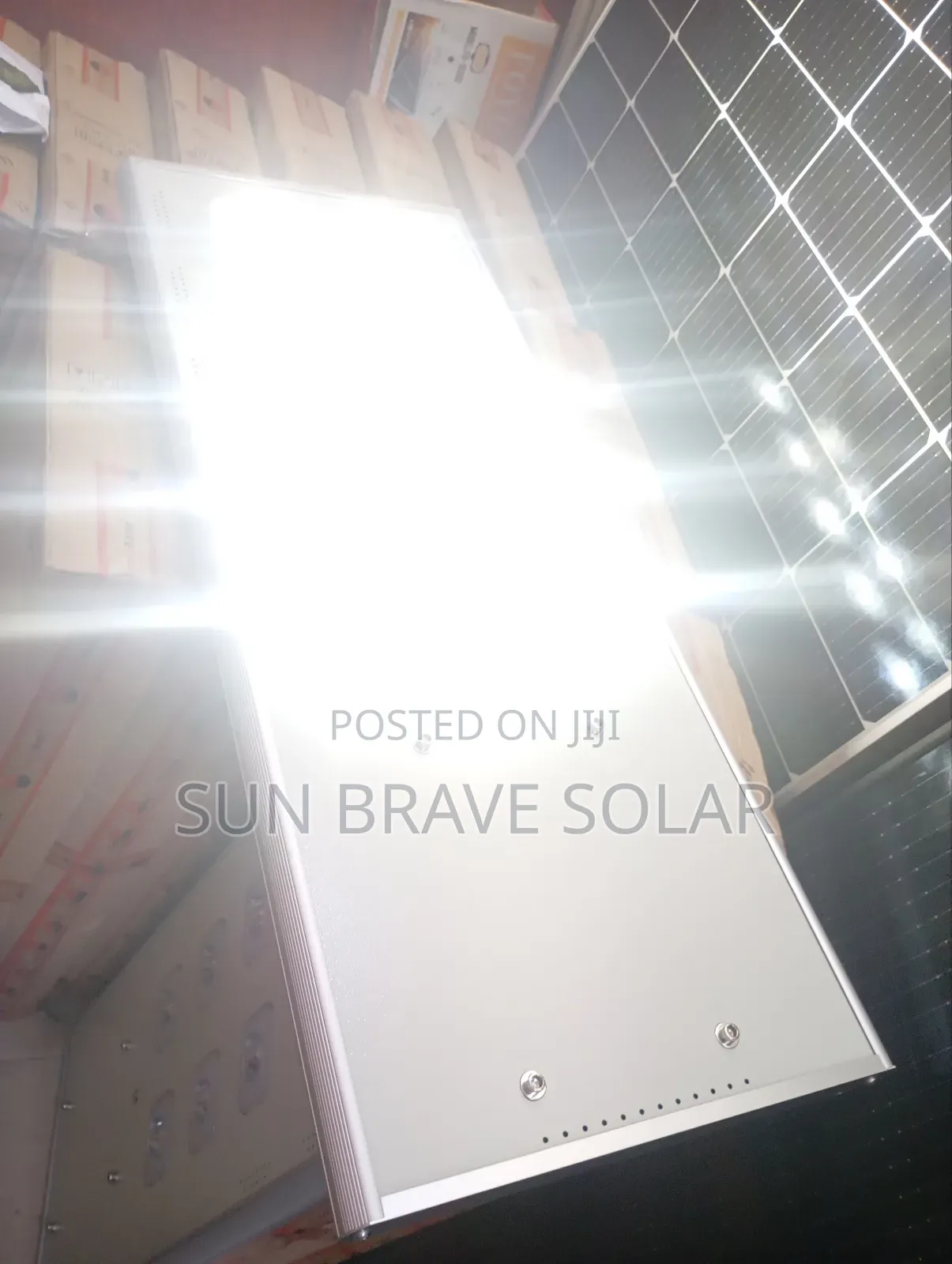 100w All-in-one Solar Street Light Pbt