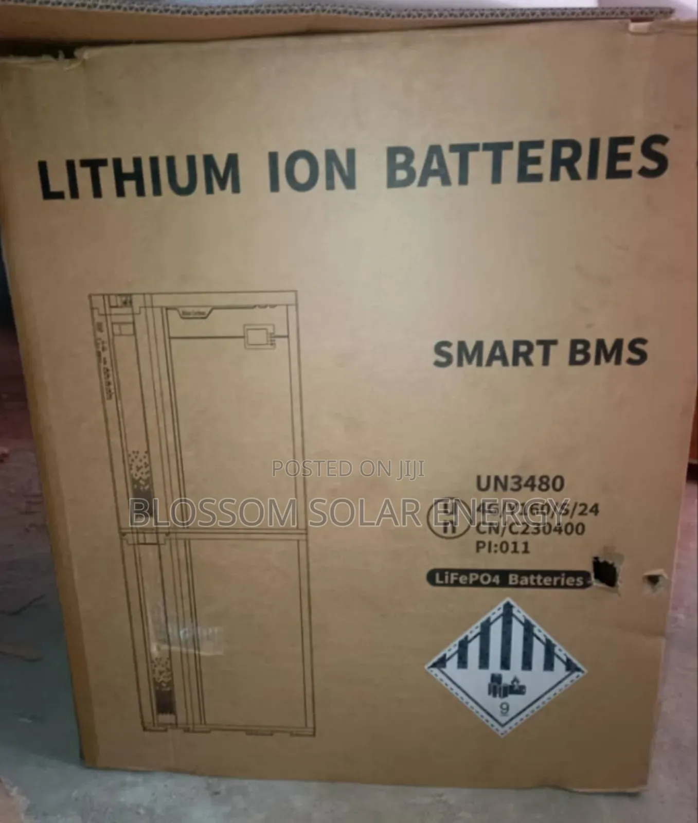 15kw 48v Blue Carbon Stackable With Smart BMS