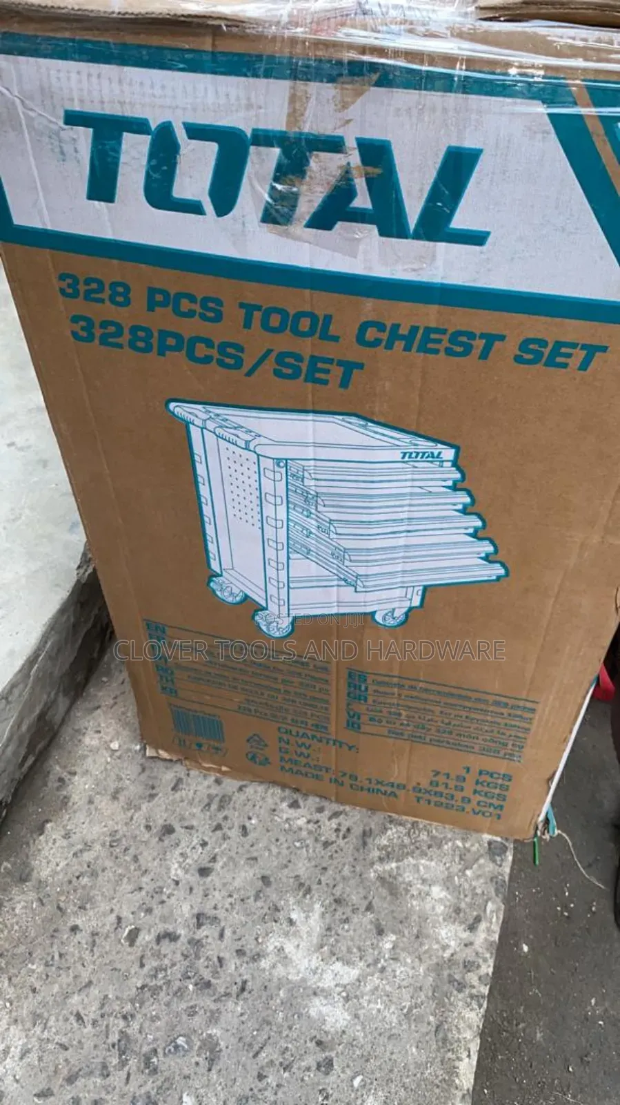 Total Thptcs73281 328 PCS Tool Chest Set.