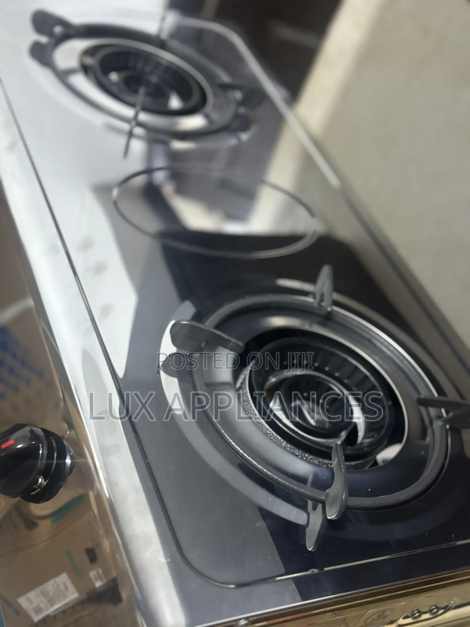 Thermocool Power Flame 2-Burner Gas Cooker in Stainless Steel