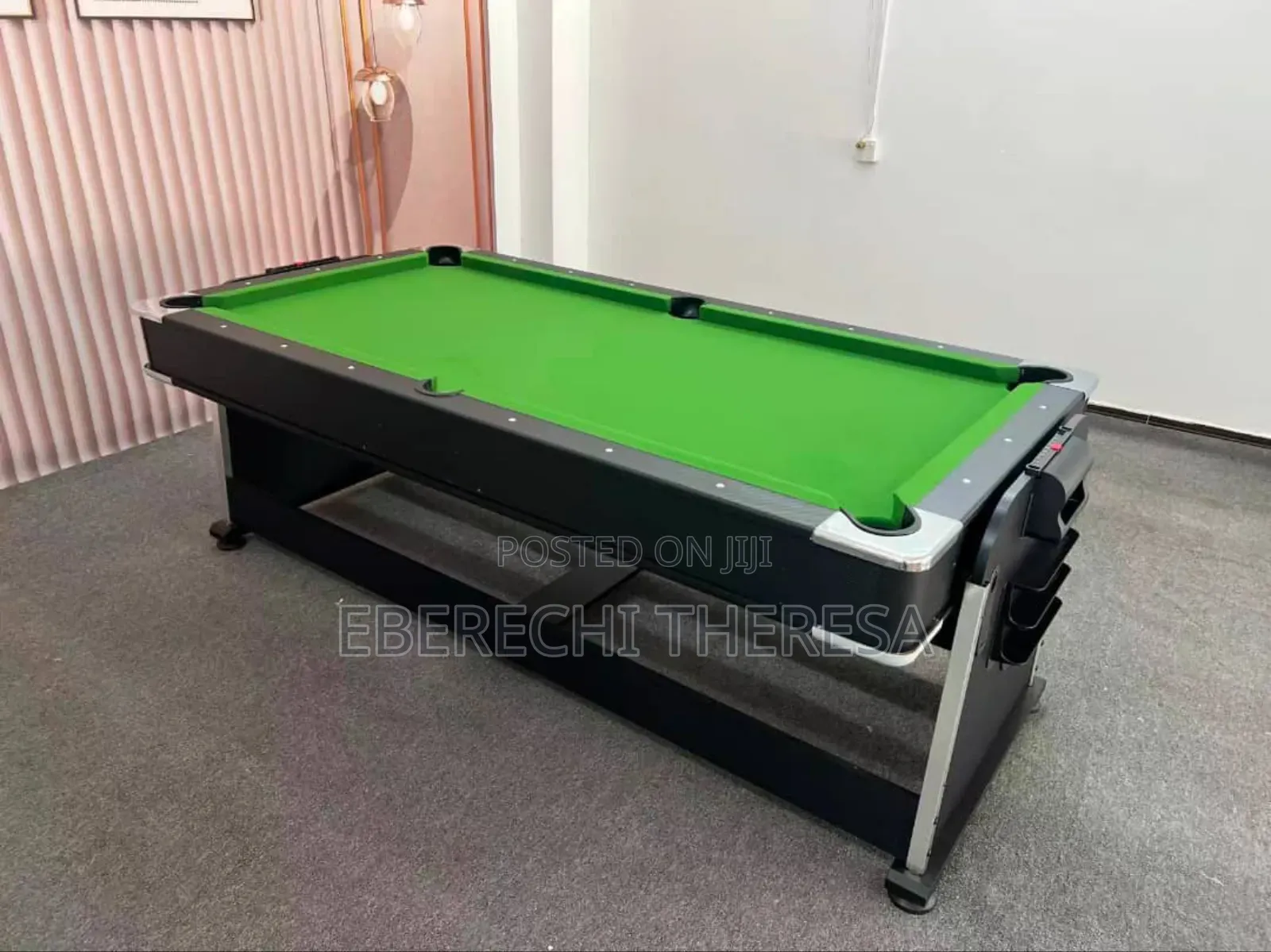 6ft Snooker Board With Air Hockey And Table Tennis Table