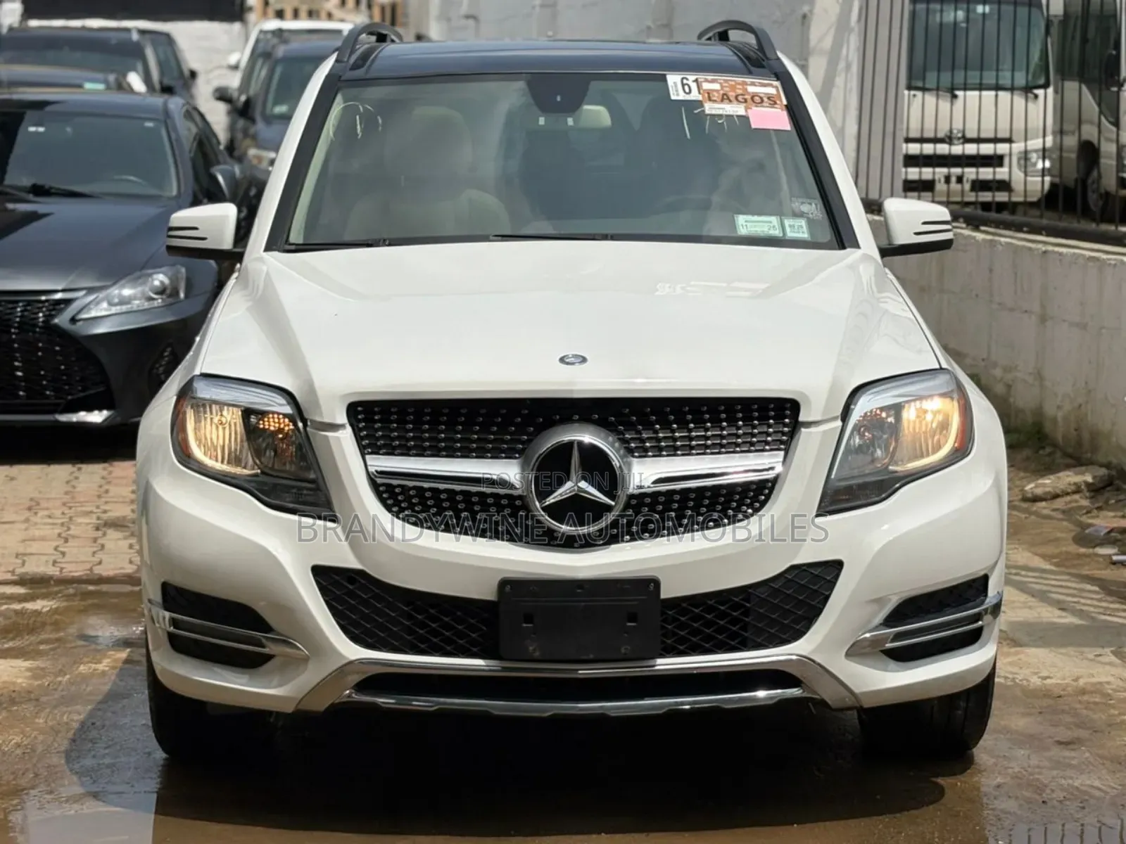 Mercedes-Benz GLK-Class 350 4MATIC 2014 Off white