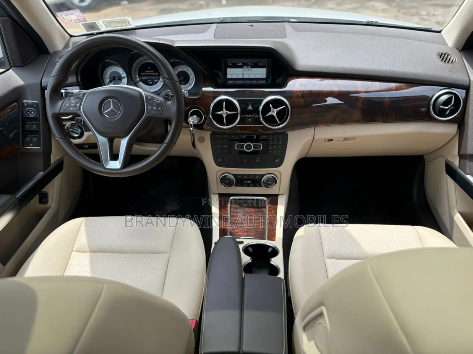 Mercedes-Benz GLK-Class 350 4MATIC 2014 Off white