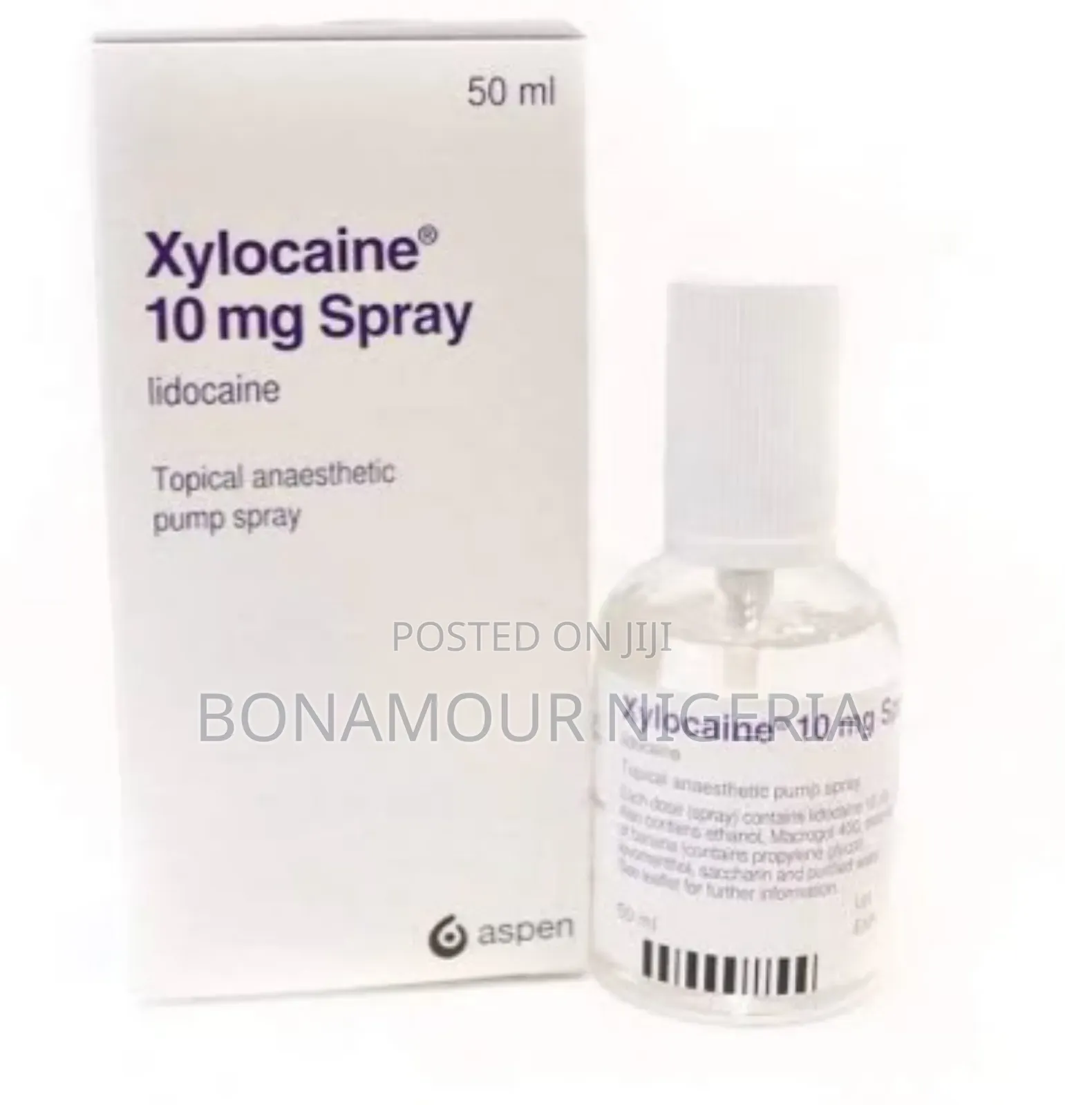 Aspen Xylocaine Pump Spray 50ml