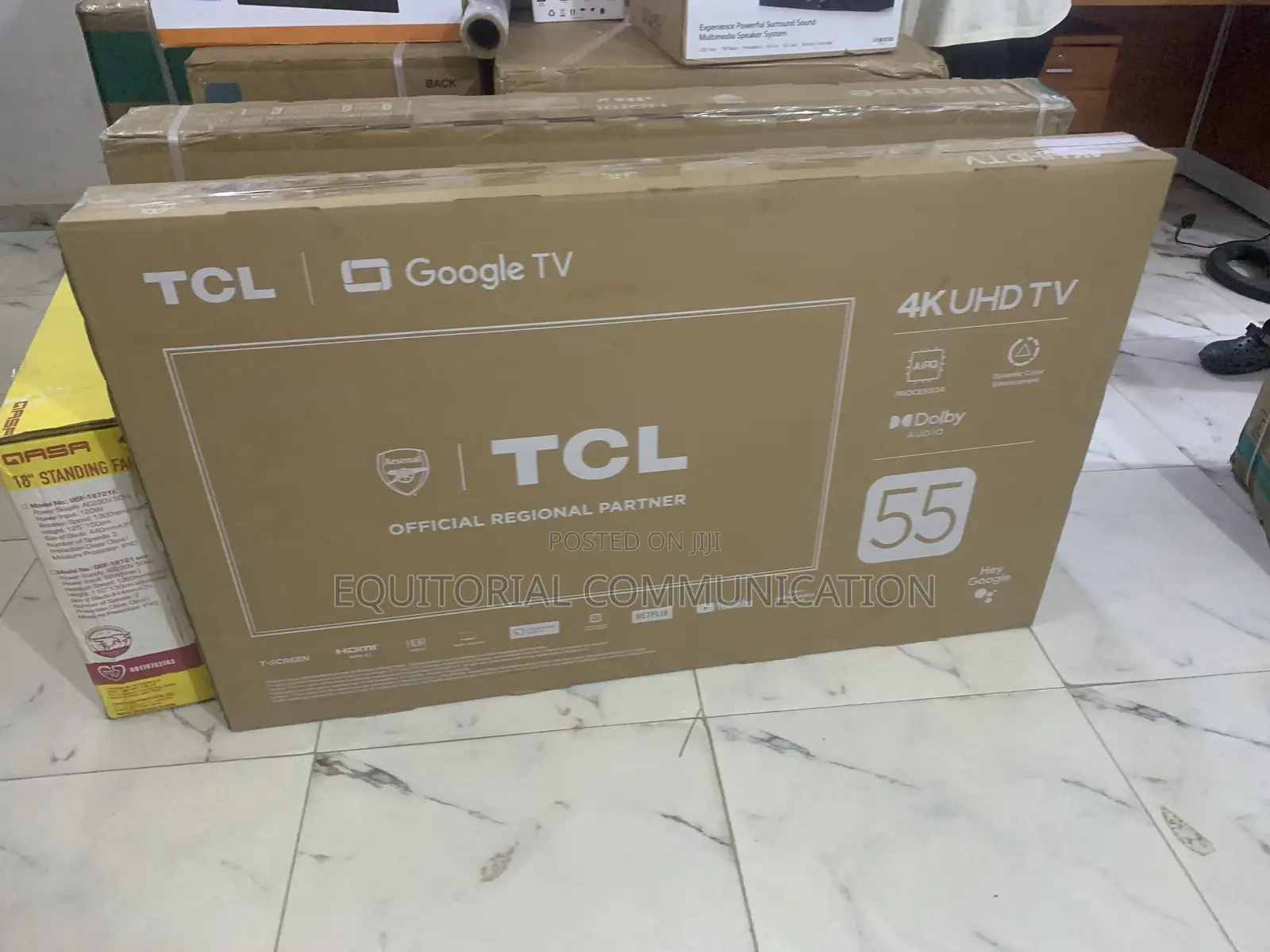 55” TCL Smart Led Tv