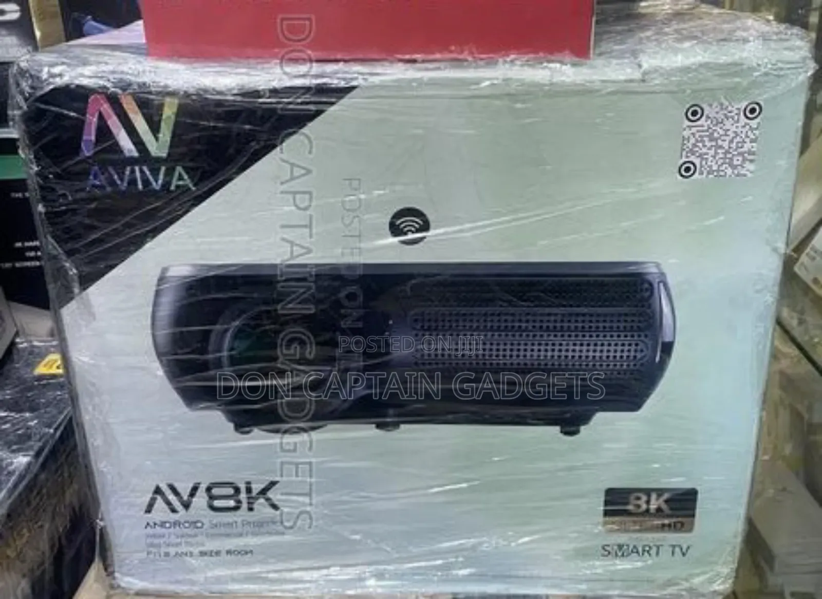 Aviva Android Projector Av8k 8000 Lumens With Display Board