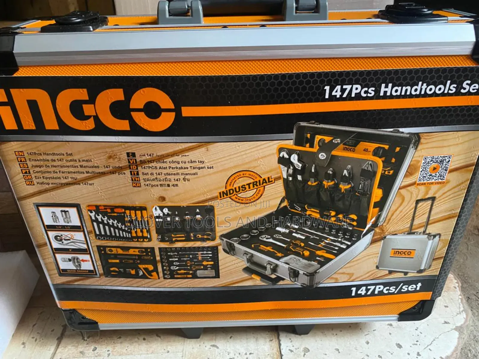 Ingco 147 Piece Hand Tools Set
Hkthp21471