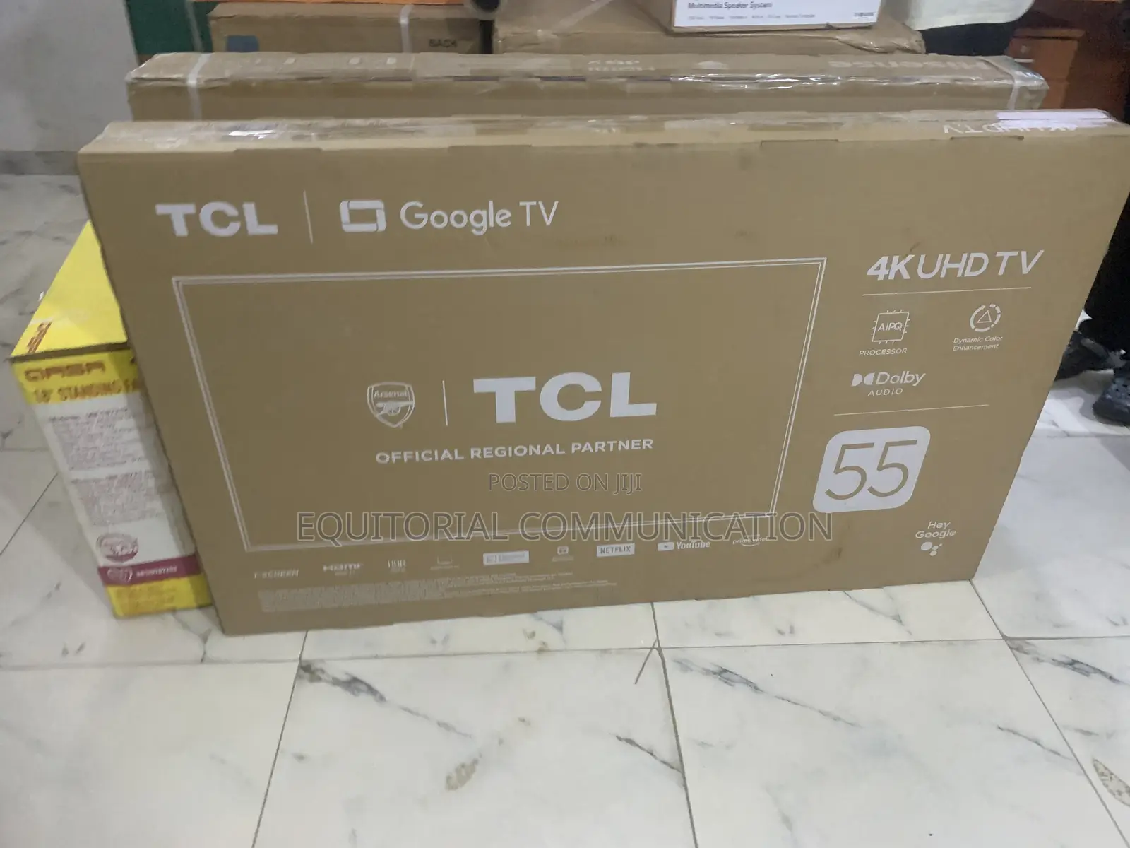 TCL 55” Frameless Smart Tv