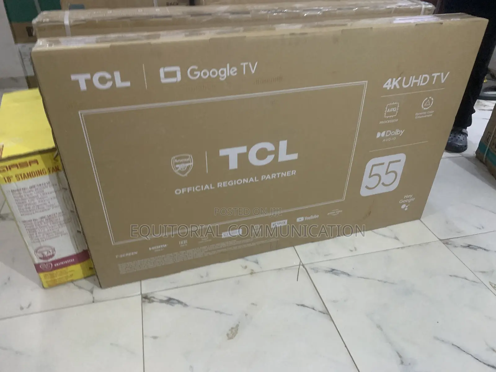 TCL 55-Inch Android Tv With Google Assistant