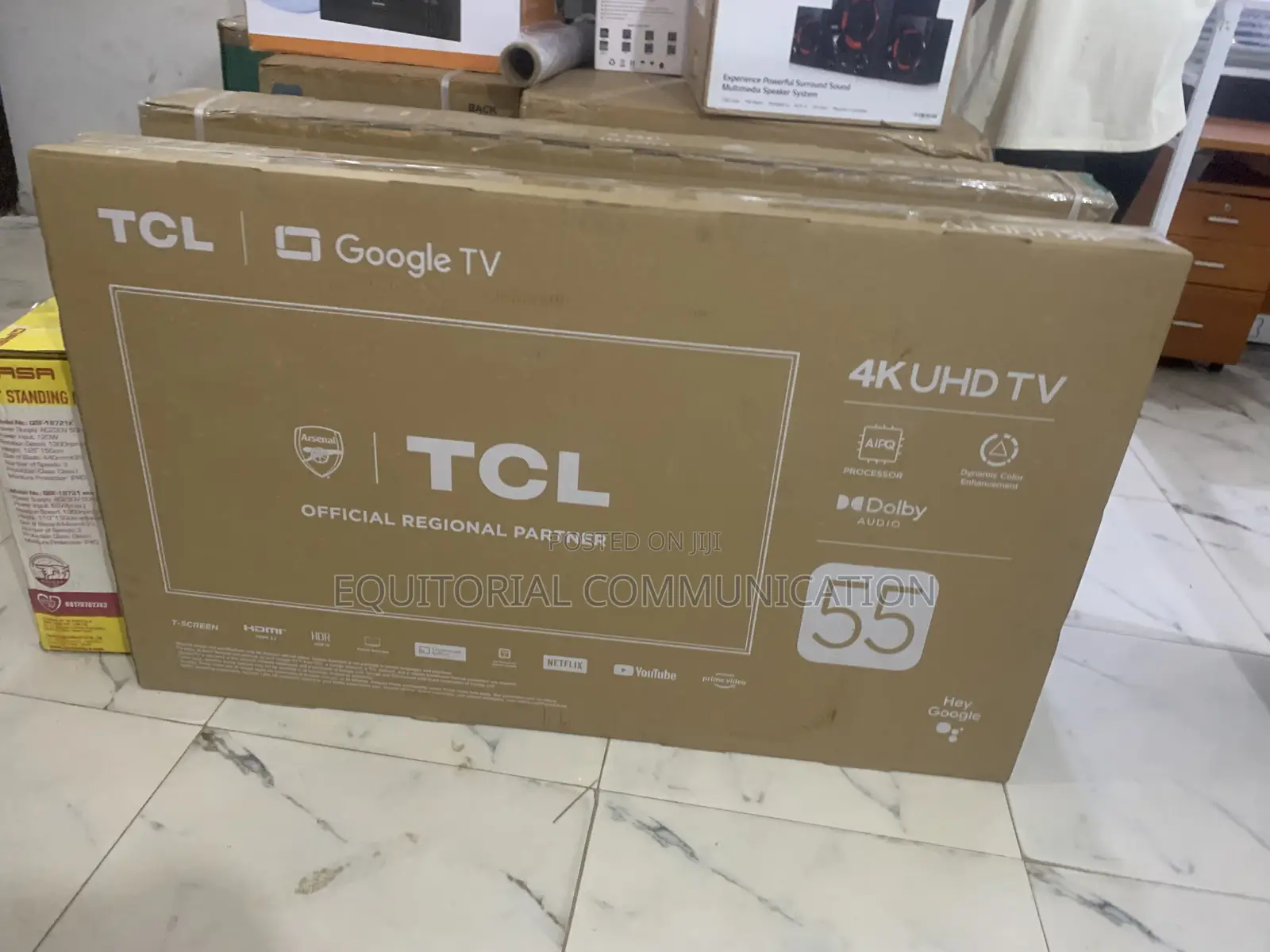 TCL 55” Smart Tv – Big Screen, Smart Choice