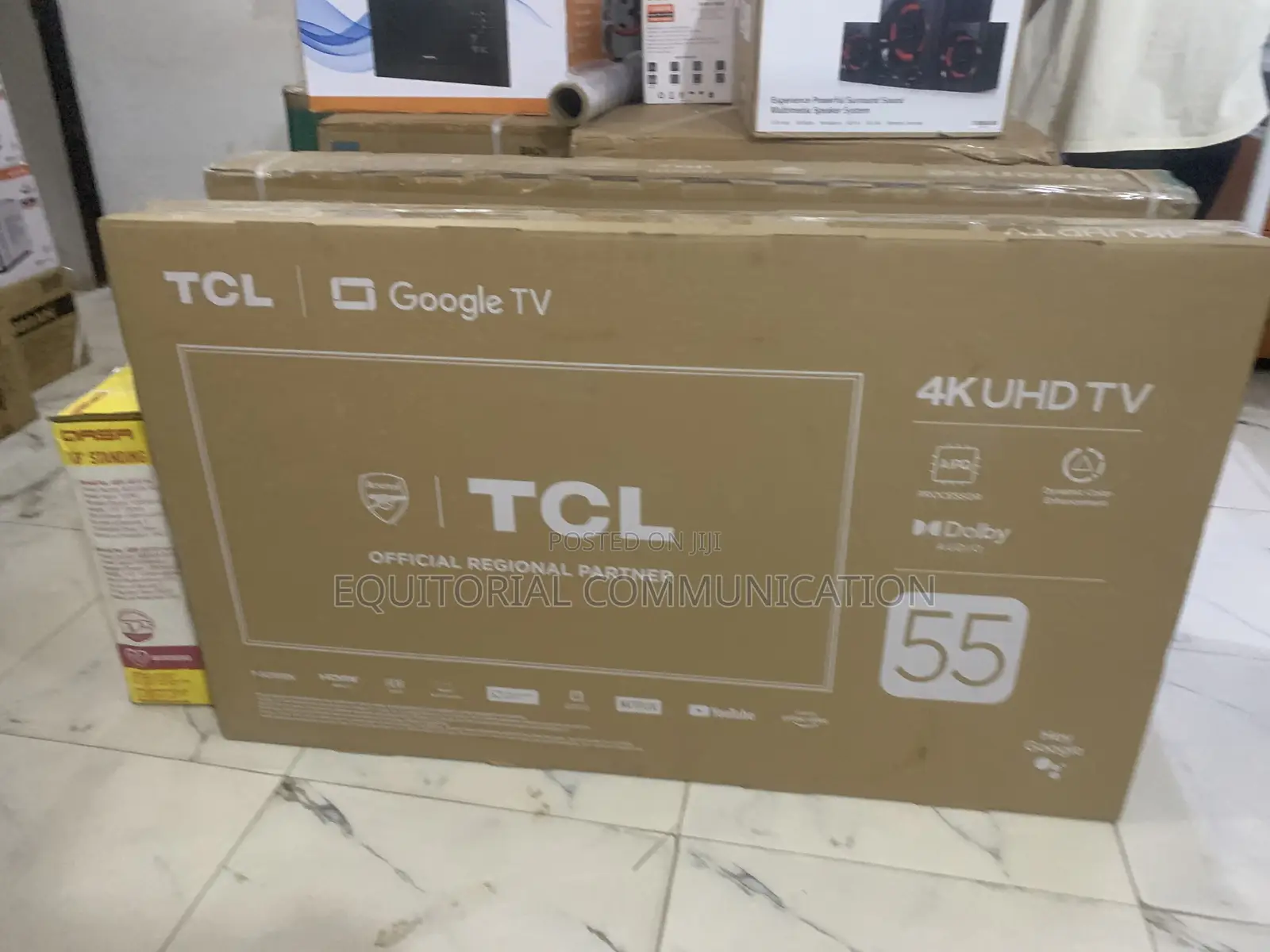 TCL 55” Smart Tv – Big Screen, Smart Choice