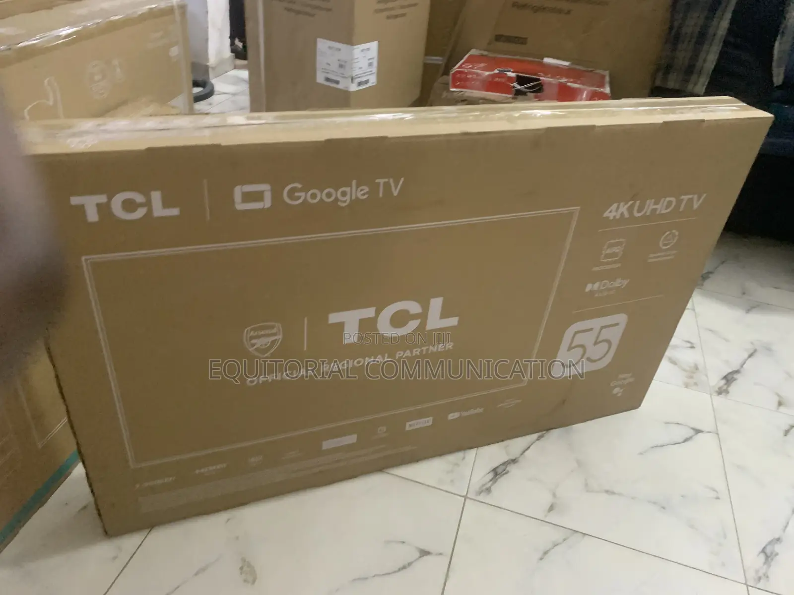 TCL 55” Tv With HDR Motion Enhancement