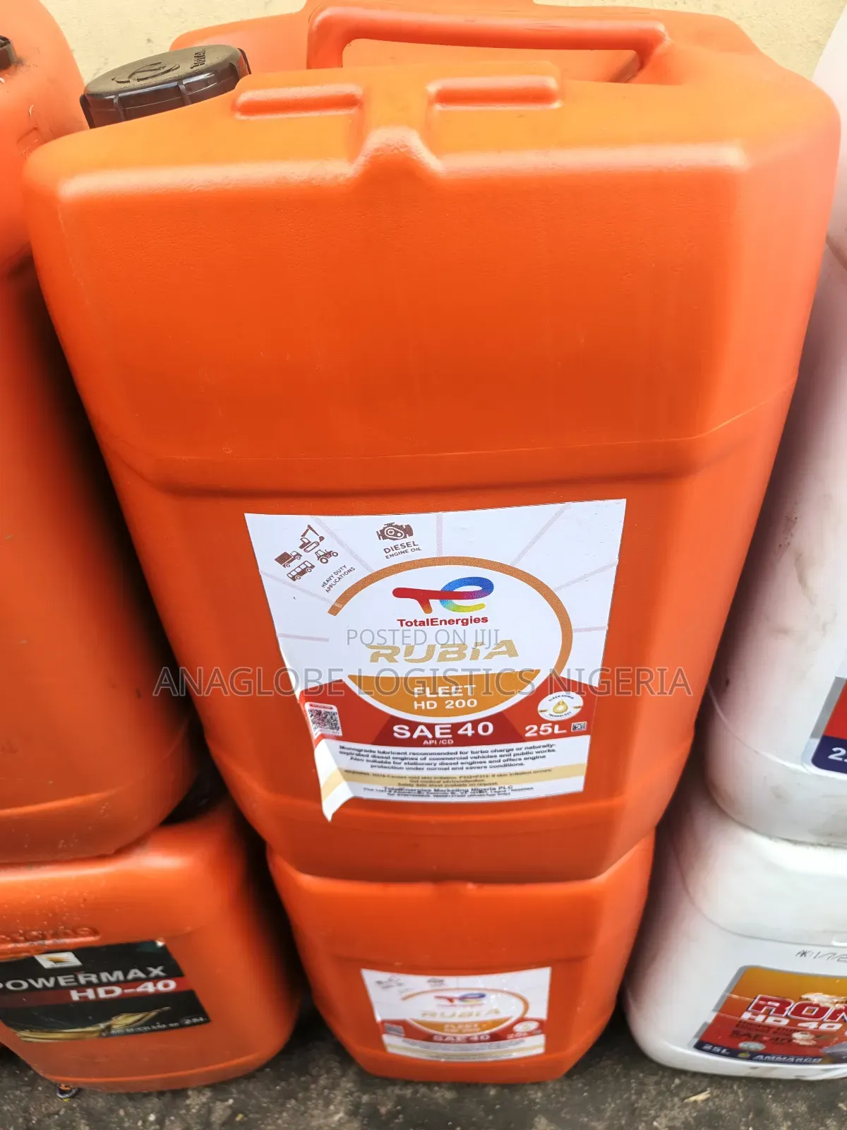 Totalenergies Diesel Engine Oil. Fleet Hd 200 (Sae 40) 25l