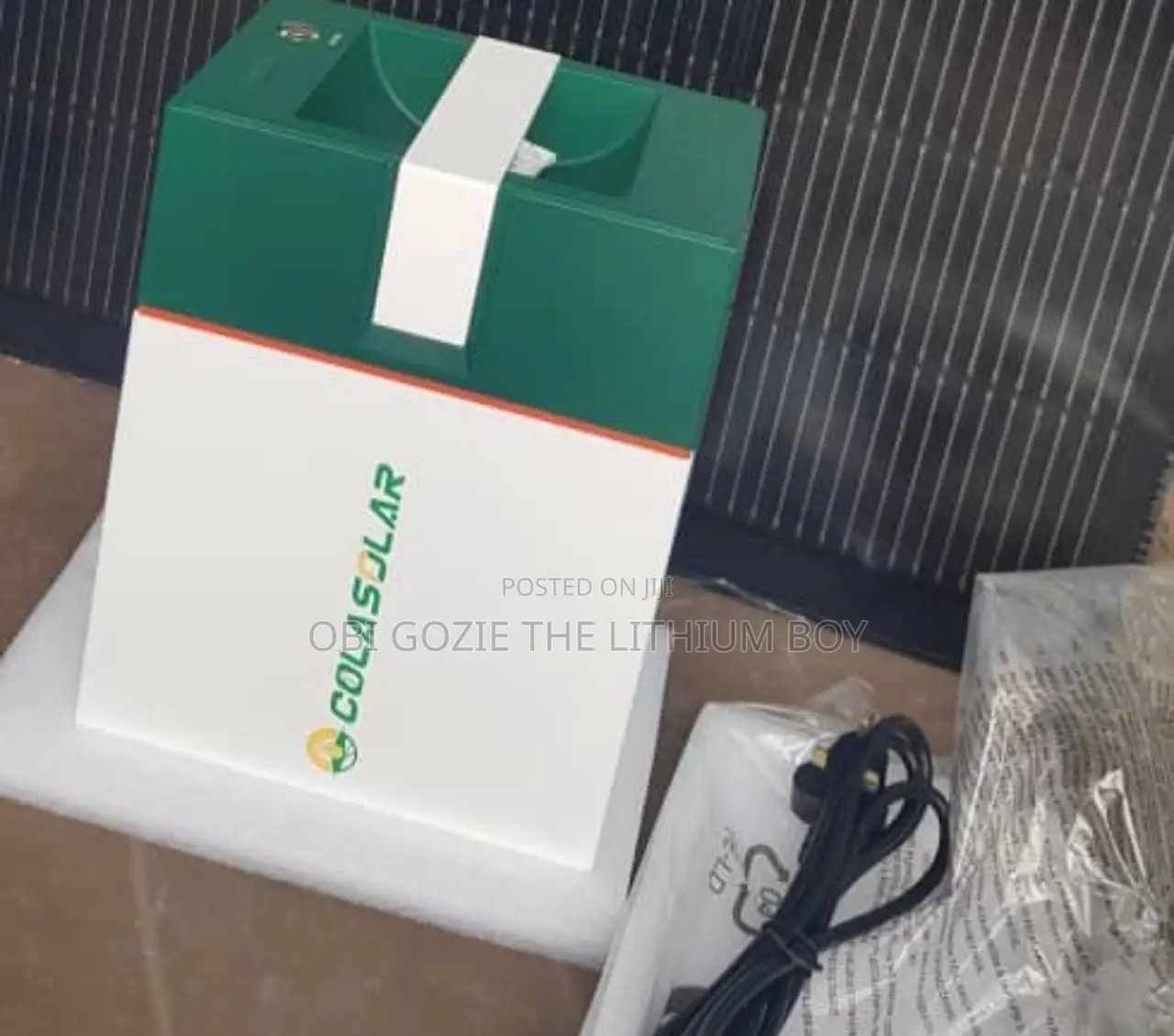 1kva Colasolar Lithium Battery Solar Generator Built With 1000kwh