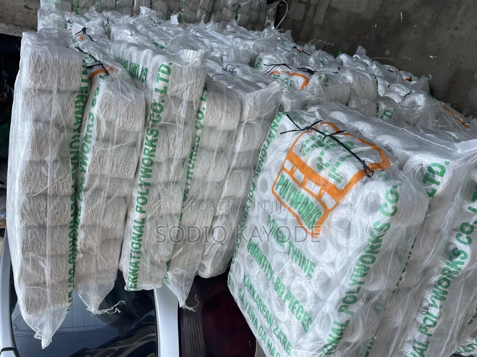 Wholesale White Nylon Polytwine (80 Rolls Per Bag) – Strong Durable