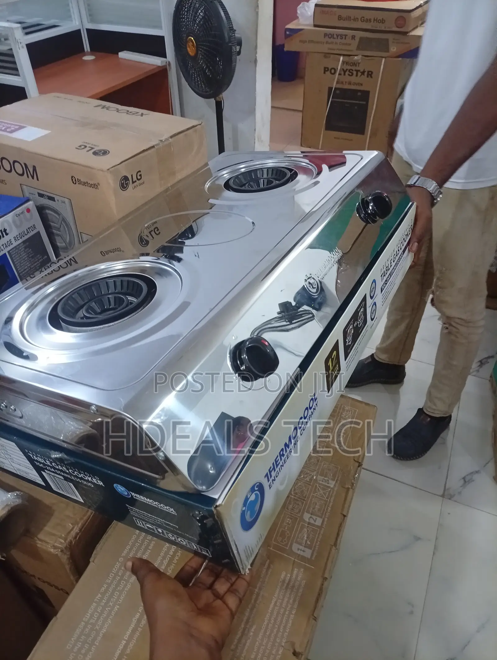 Thermocool Dual Stainless Burner Cooker