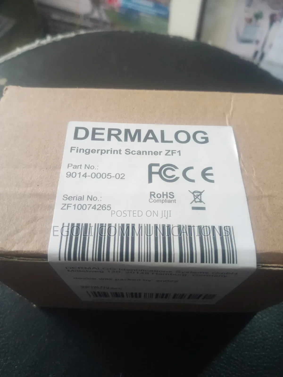Dermalog Zf1 Scanner