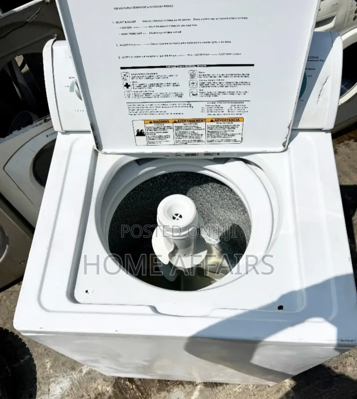 Whirlpool 10kg Industrial Washing Machine +Warranty (Pay on Delivery)