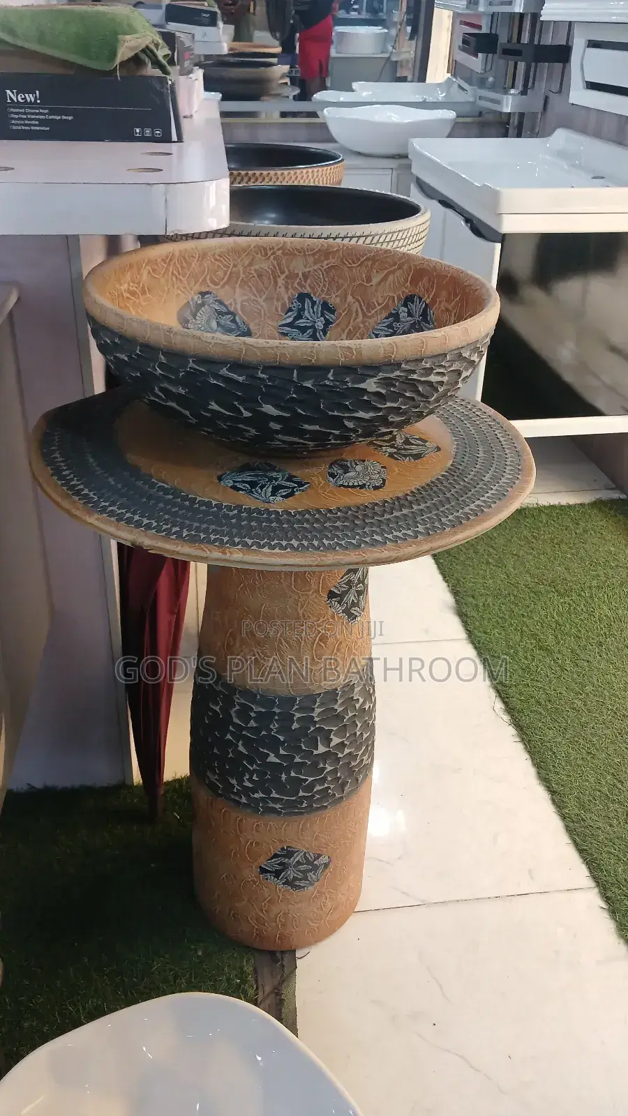 Marble Standing Basin