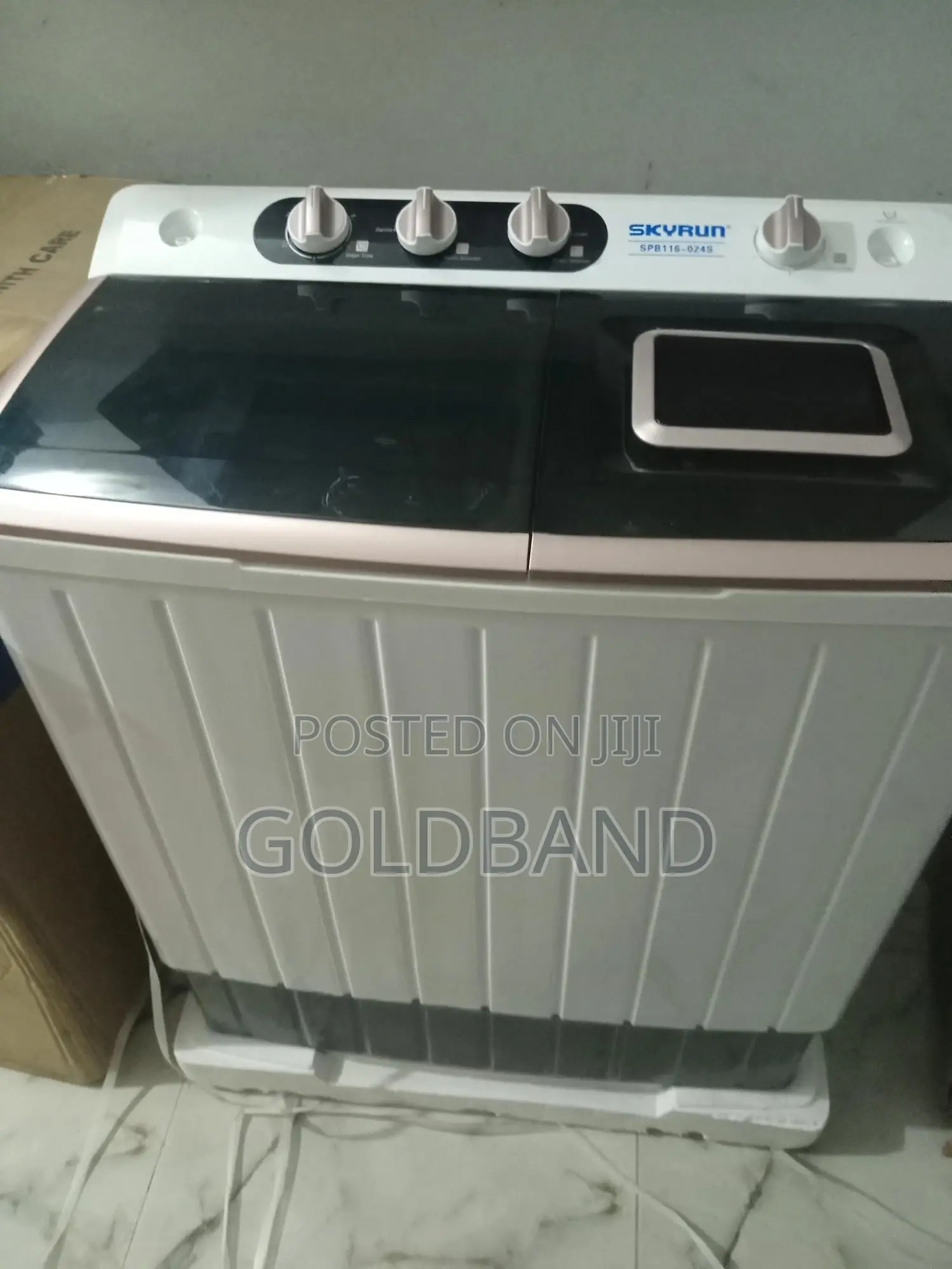 Skyrun 11kg Top Load Semi-Automatic Washer - Large Capacity