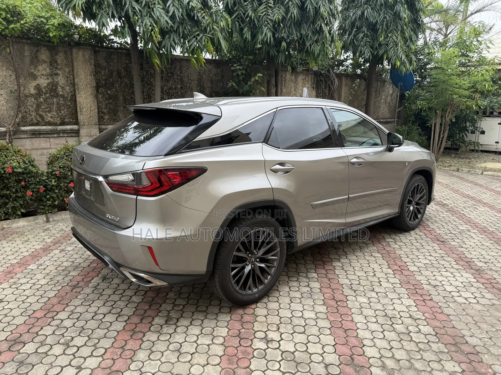 Lexus RX 350 F Sport AWD 2017 Gold