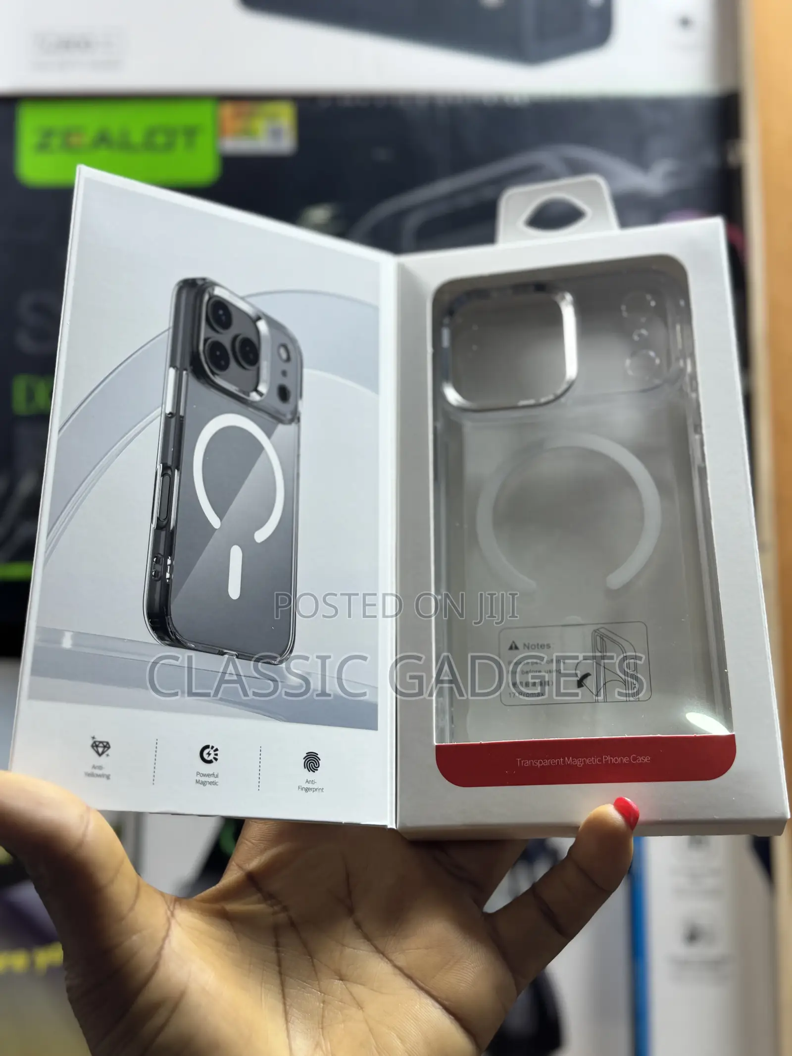 Xundd Crystal Clear Magsafe Case for iPhone 17 Pro / 17 Pro Max