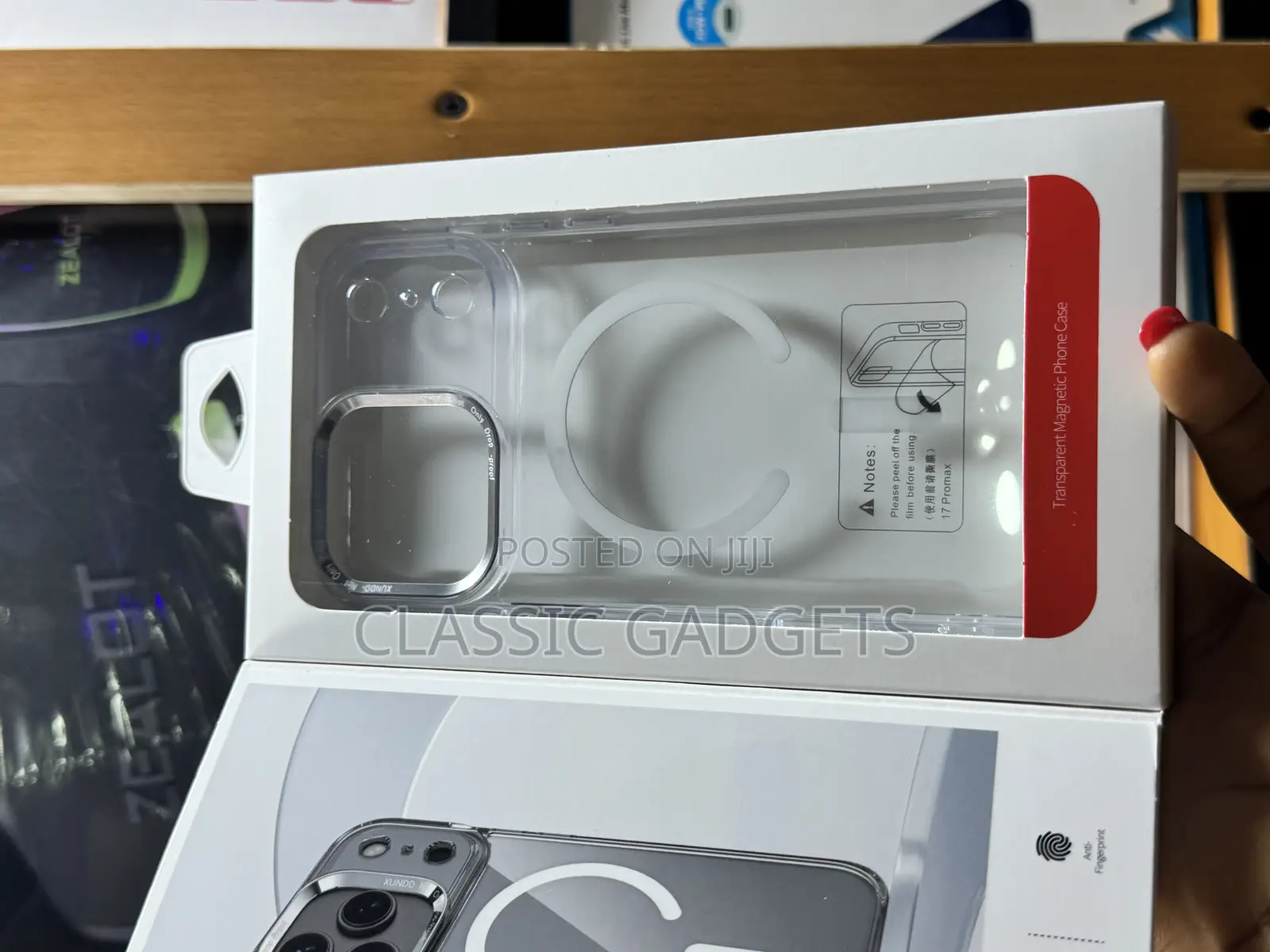 Xundd Crystal Clear Magsafe Case for iPhone 17 Pro / 17 Pro Max