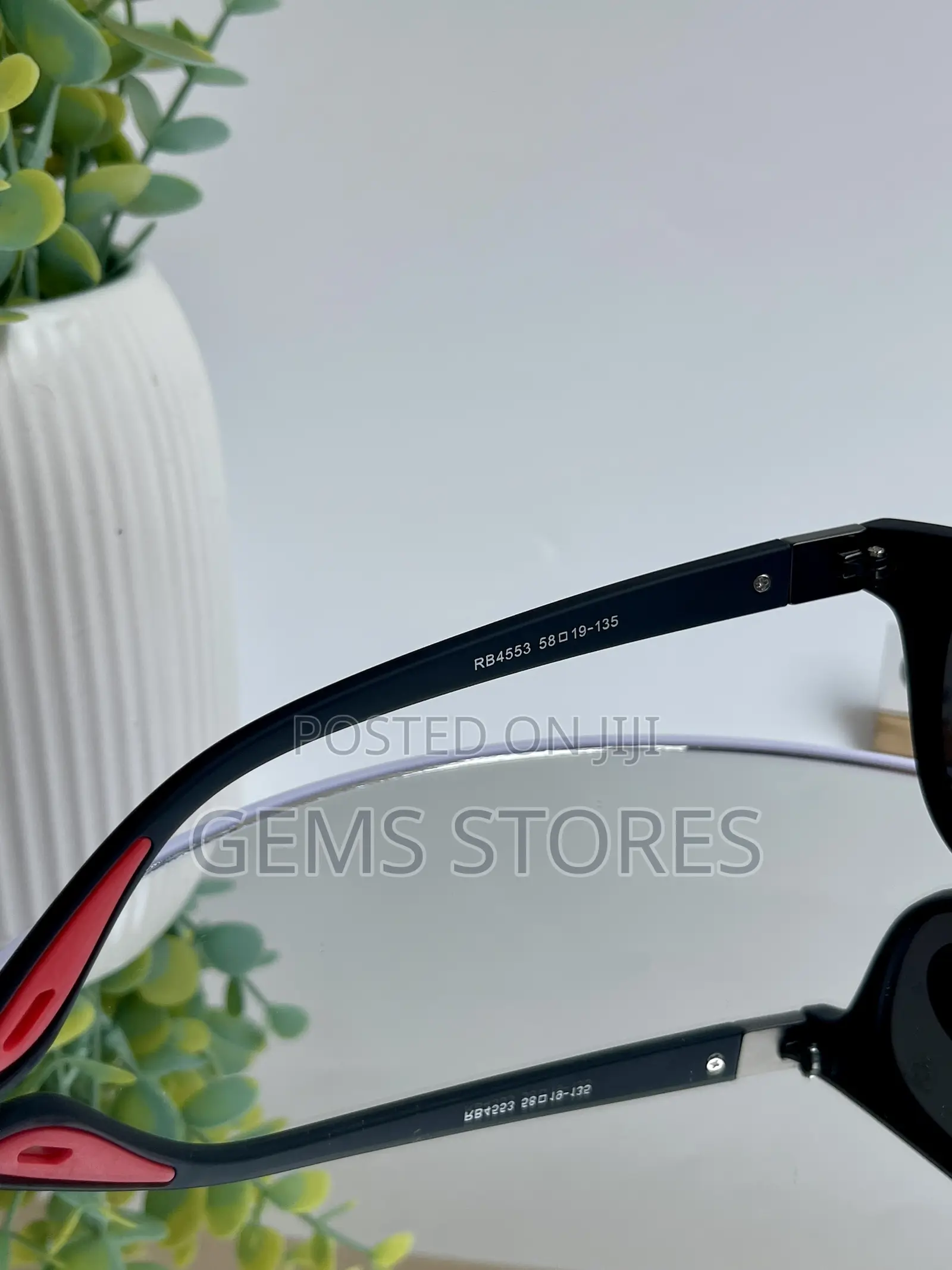 Classic Polarized Ray-Ban Style Sunglasses - Black and Gray Colors