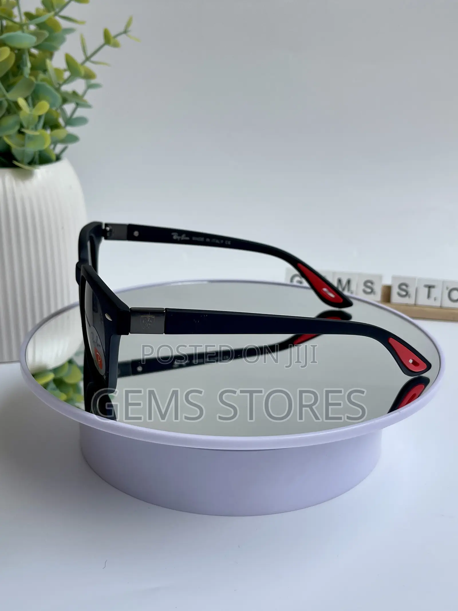 Classic Polarized Ray-Ban Style Sunglasses - Black and Gray Colors