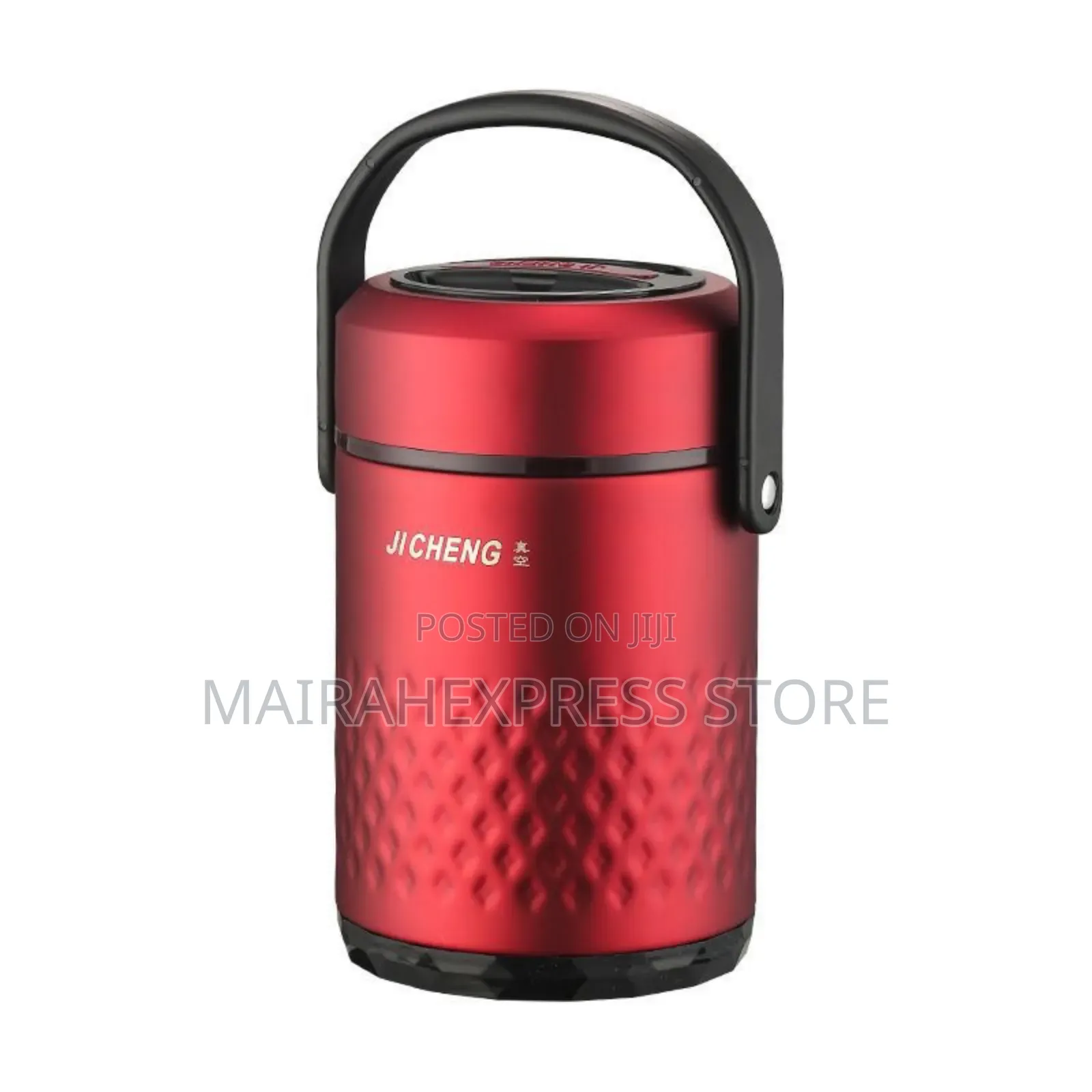 Diamond Surface Design Food Thermos Insulated Stainless Steel Flask