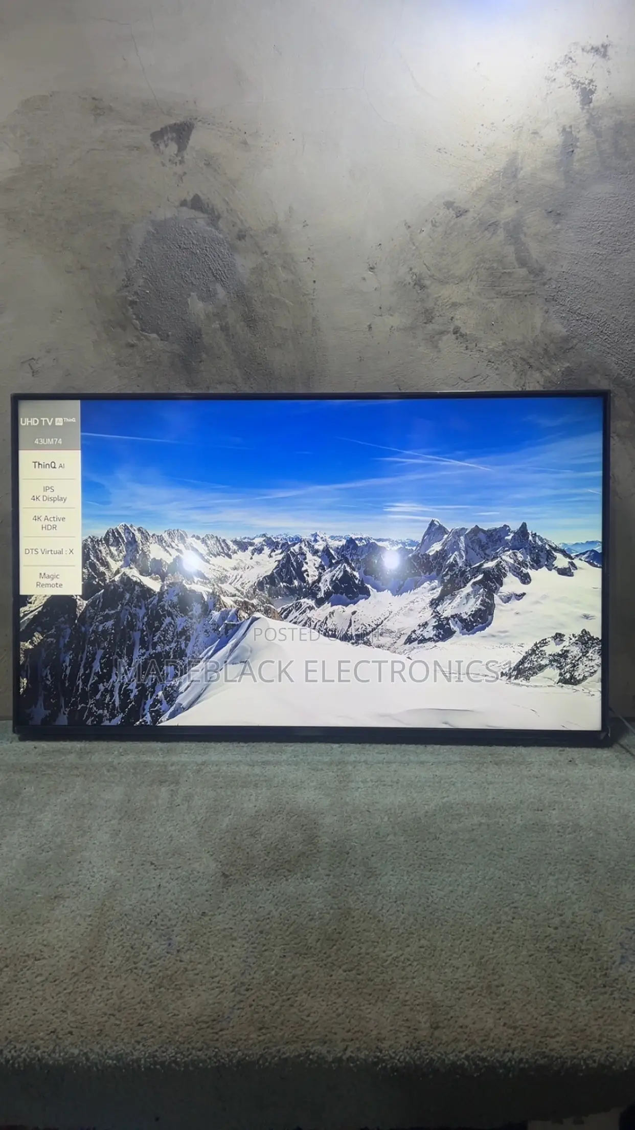 Lg Uhd 43 Inch Thinq Smart Tv