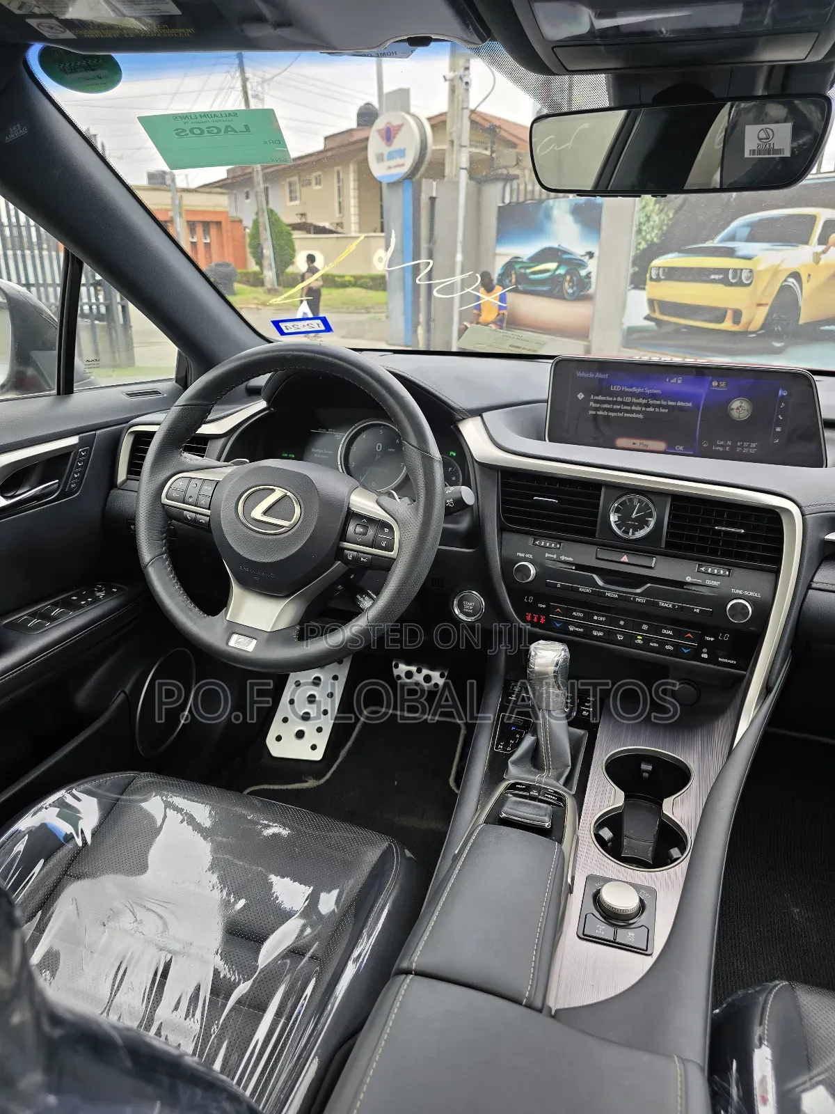 Lexus RX 350 F Sport AWD 2018 Burgundy