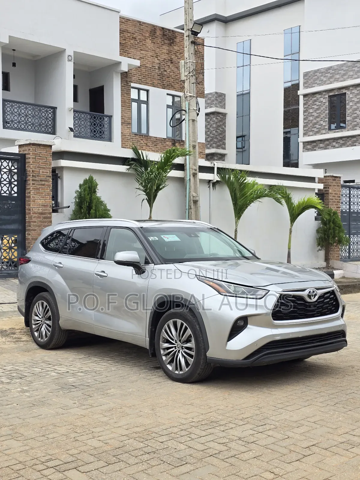 Toyota Highlander Platinum 2022 Gray