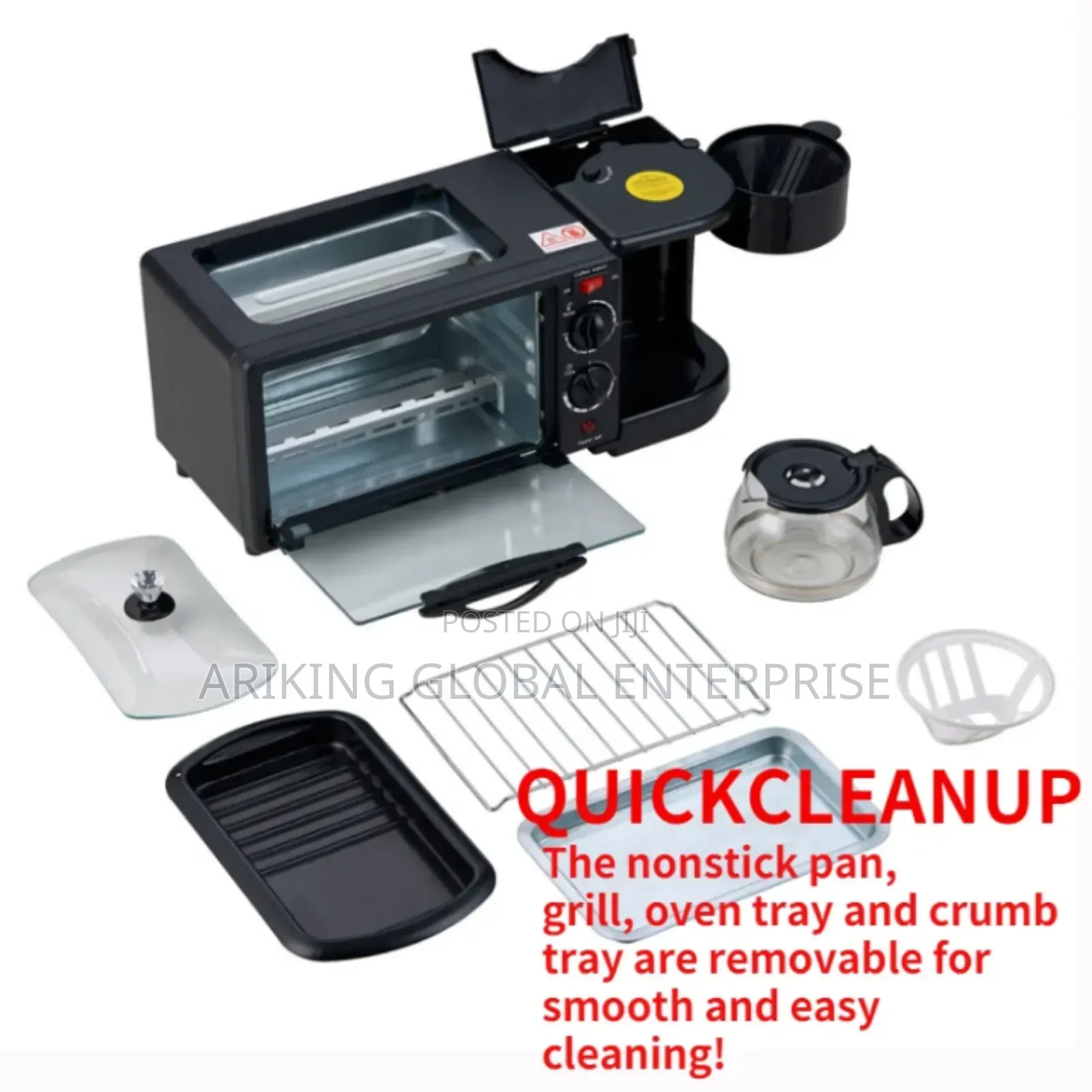 Versatile 3 in 1 Breakfast Maker
