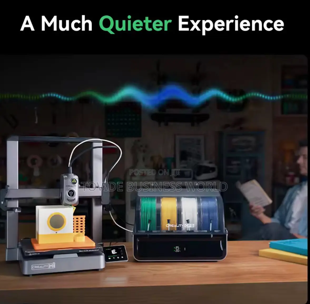 Creality Hi Combo Multicolor 3d Printer With Ai Camera And Fast Speed