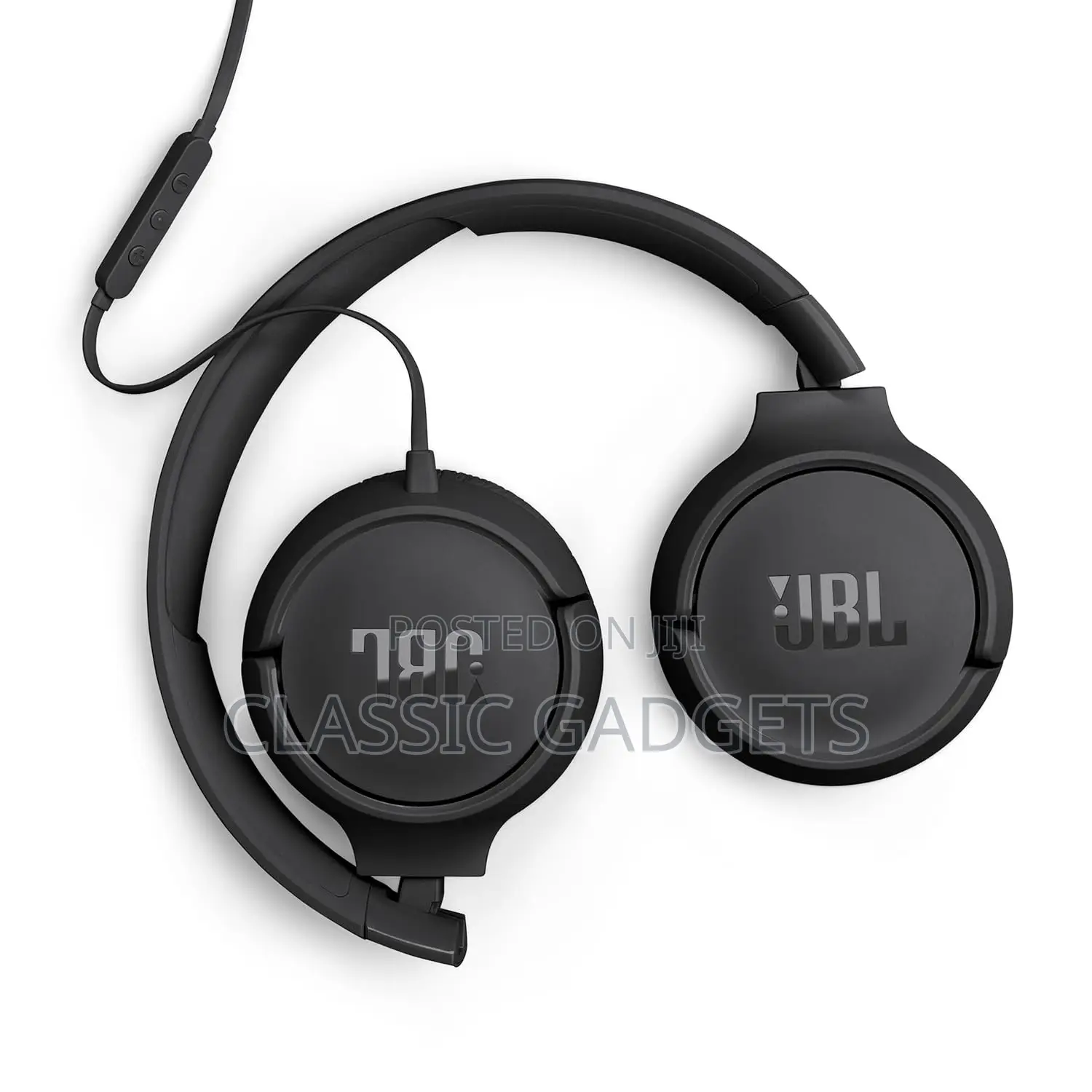 JBL Tune 520c Usb-C Wired on-Ear Headphones With Hi-Res Audio Support