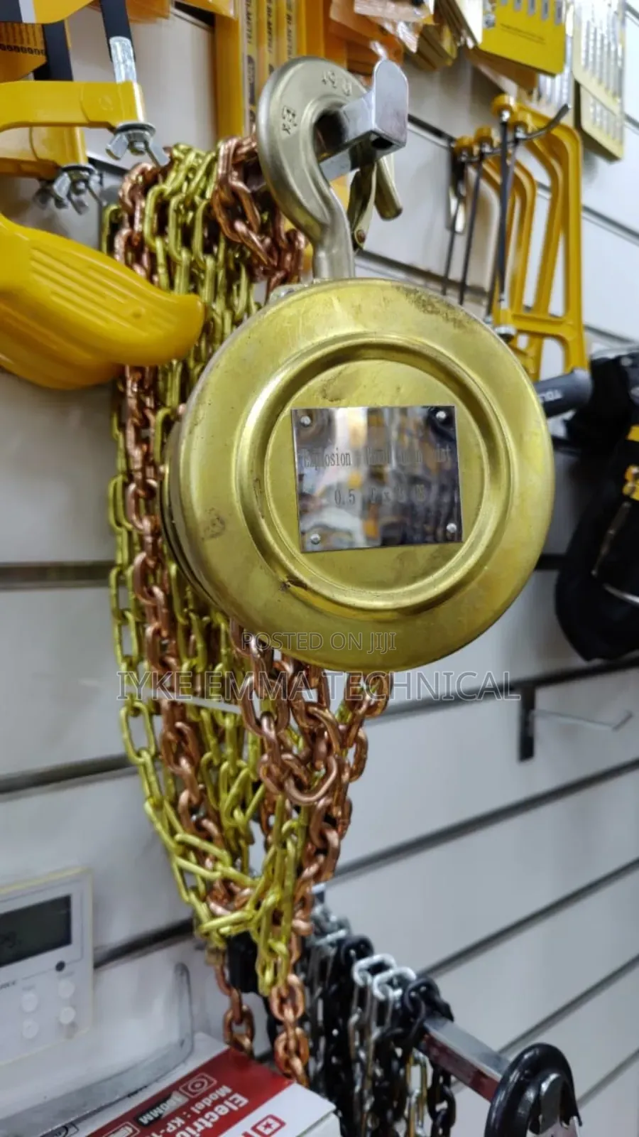 3 Ton Non-Spark Chain Block / Hoist