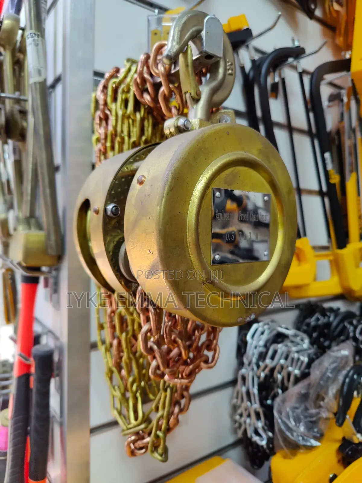 3 Ton Non-Spark Chain Block / Hoist
