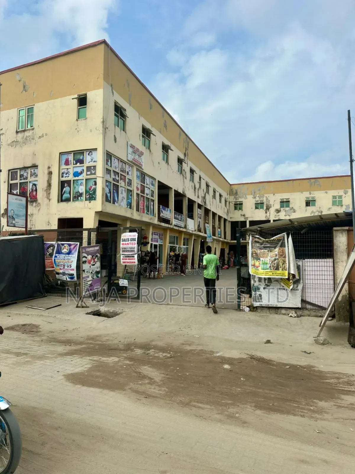 A Shopping Plaza on a Major Rd at Awoyaya, Ajah for Sale