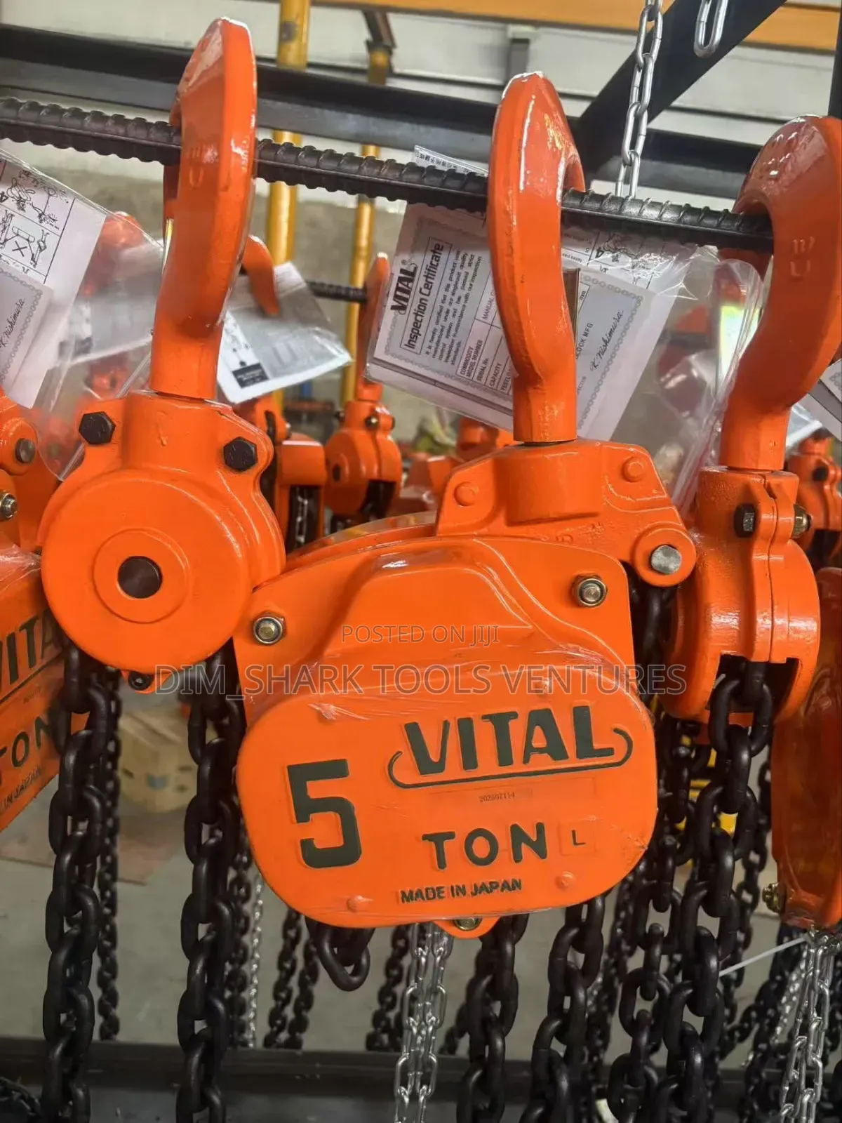 Vital 5 Ton Chain Block/Chain Hoist