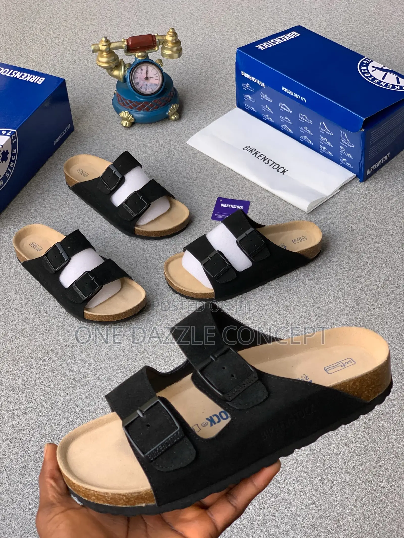 Birkenstock Suede Double Belt
