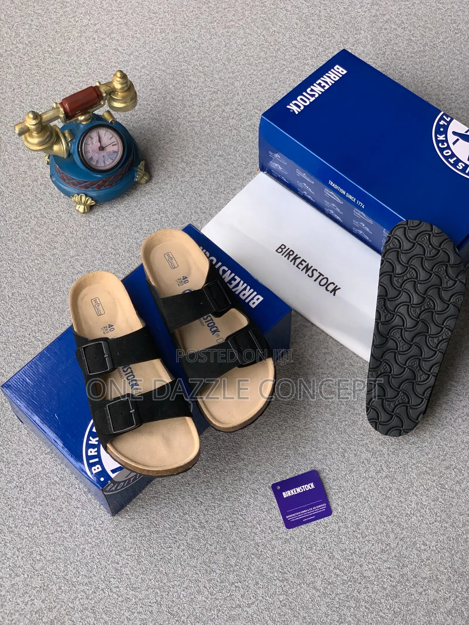 Birkenstock Suede Double Belt