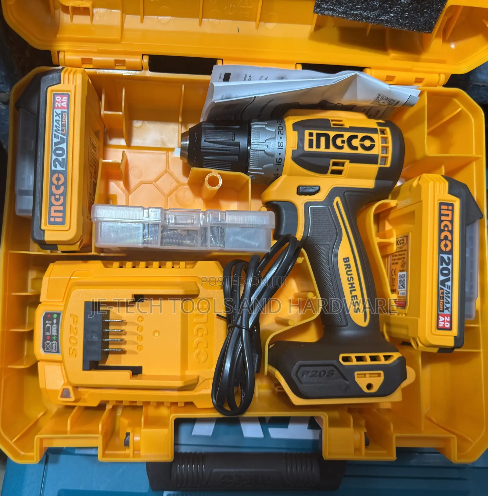 Ingco P20s 20v Lithium-ion Cordless Drill