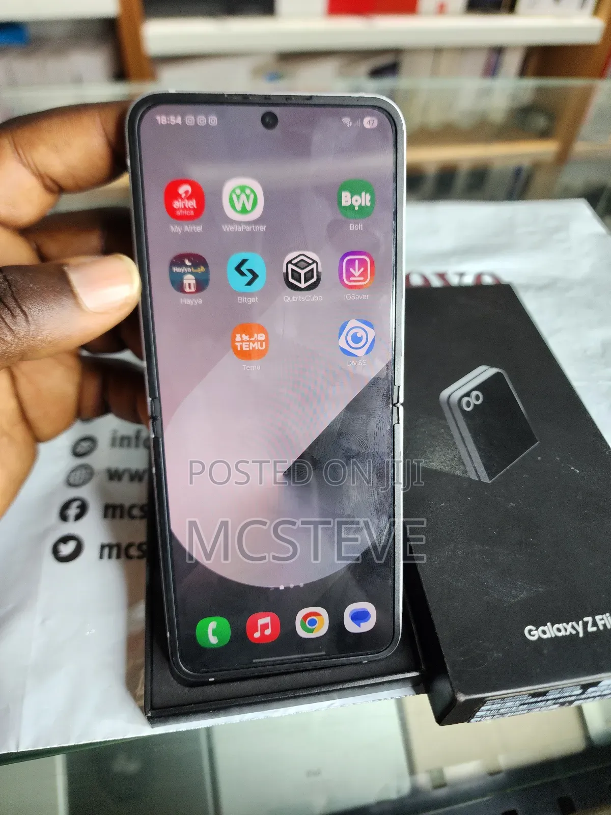 Samsung Galaxy Z Flip6 256 GB Gray