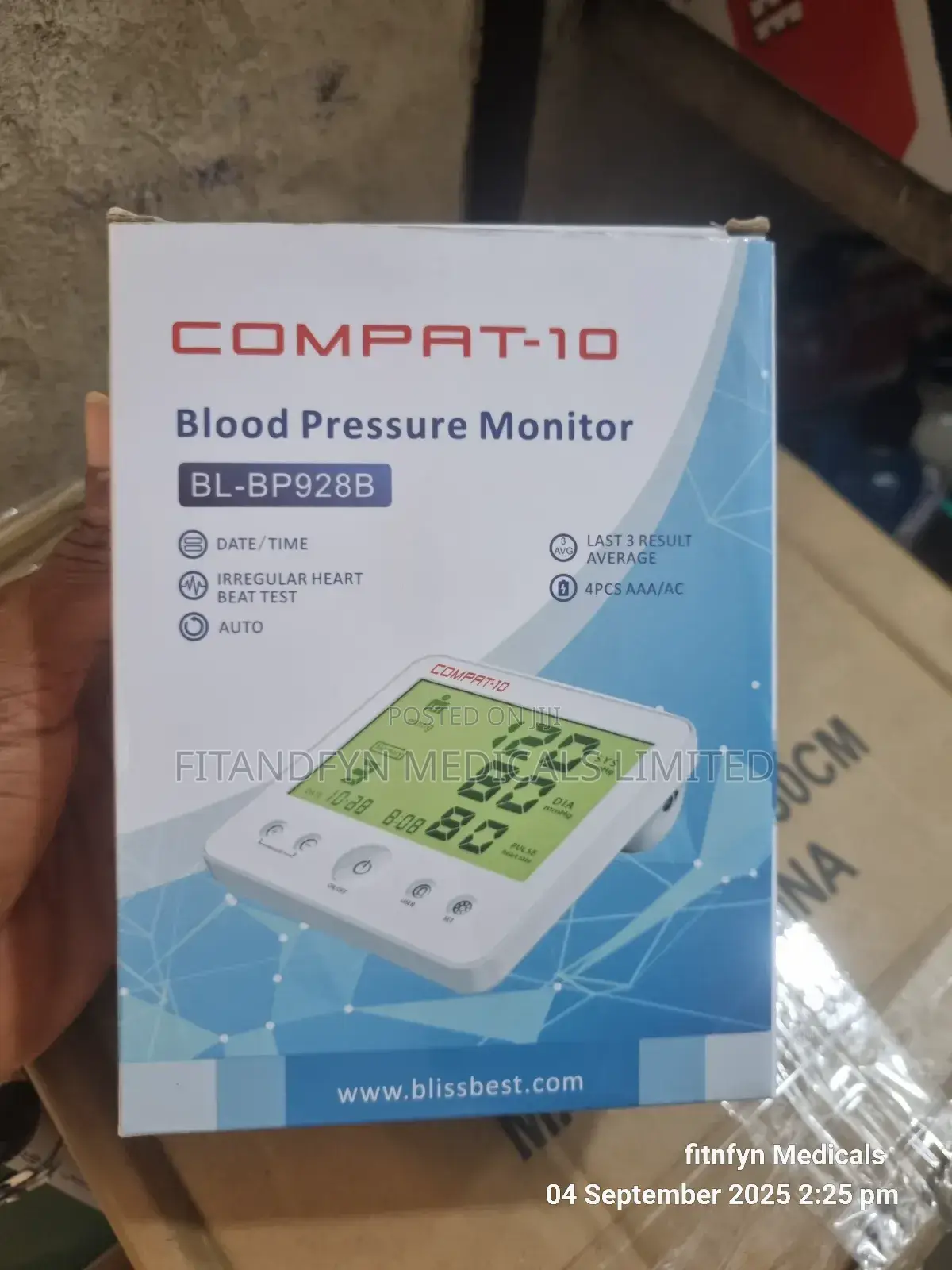 Blood Pressure Monitor Compact 10