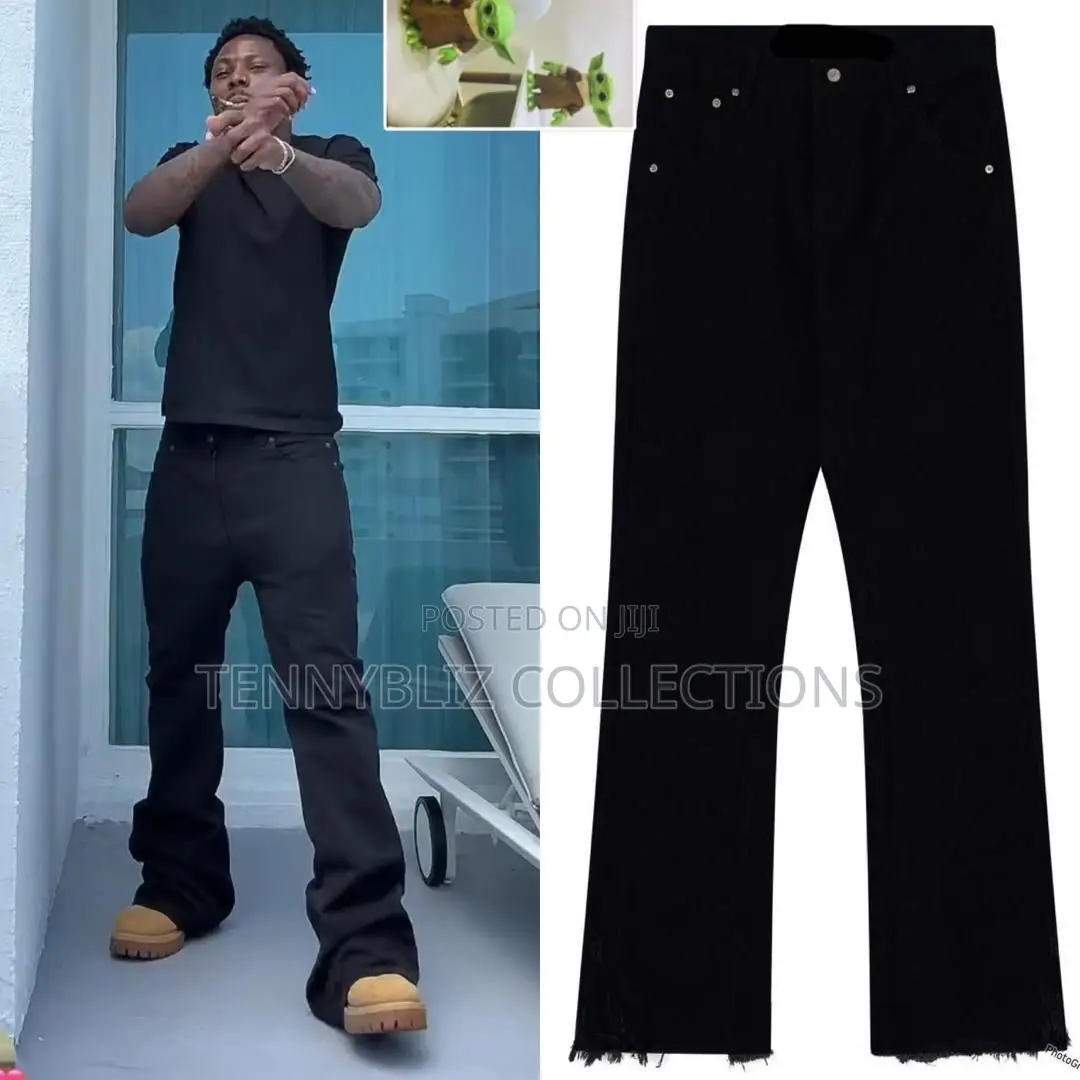 Fresh Luxury Fits: Asake-Inspired Quality Baggy Jeans and More